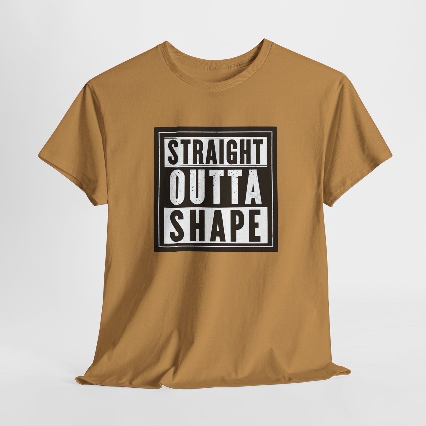 Straight Outta Shape Unisex Heavy Cotton Tee