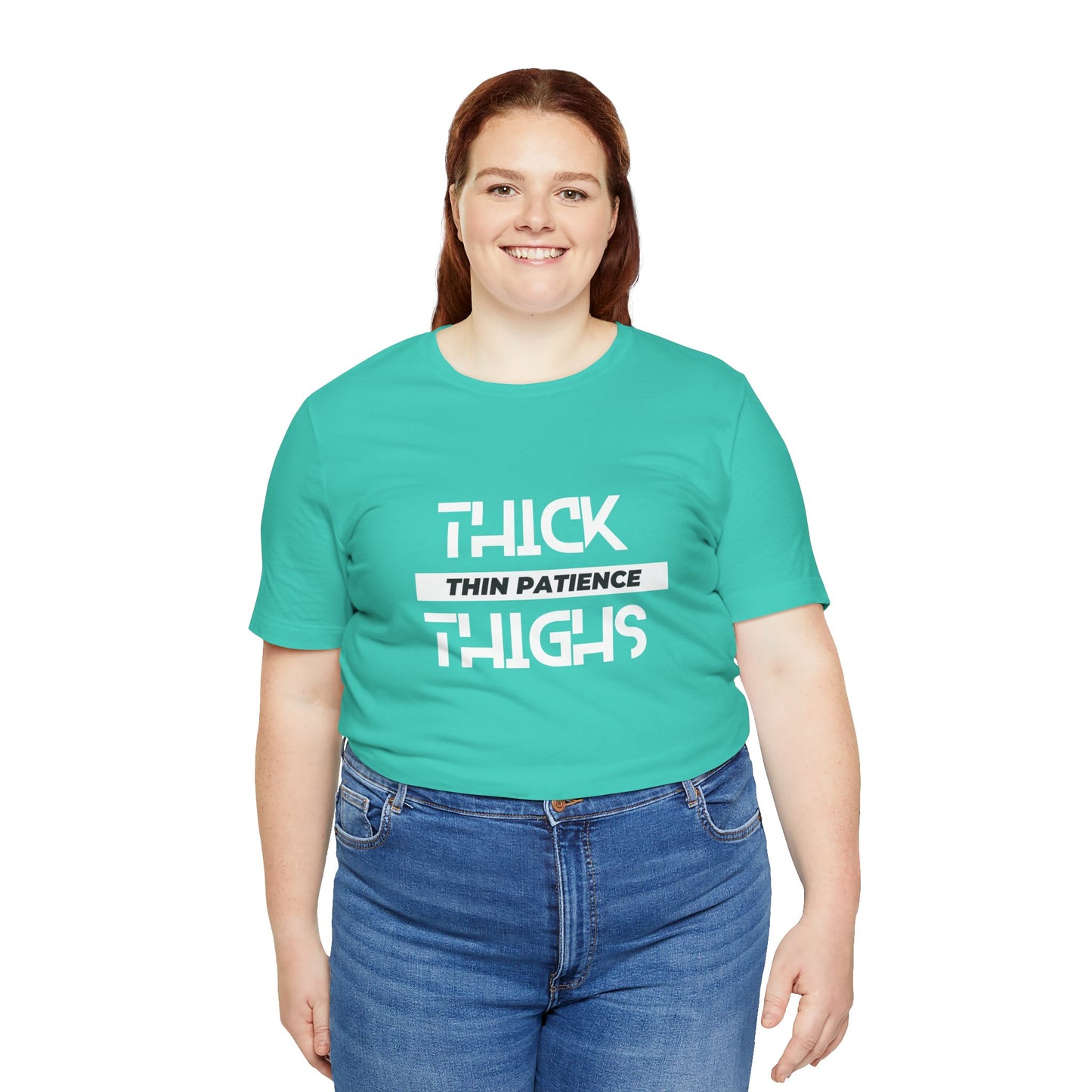 Women's Thick Thighs Tee - Jersey Short Sleeve