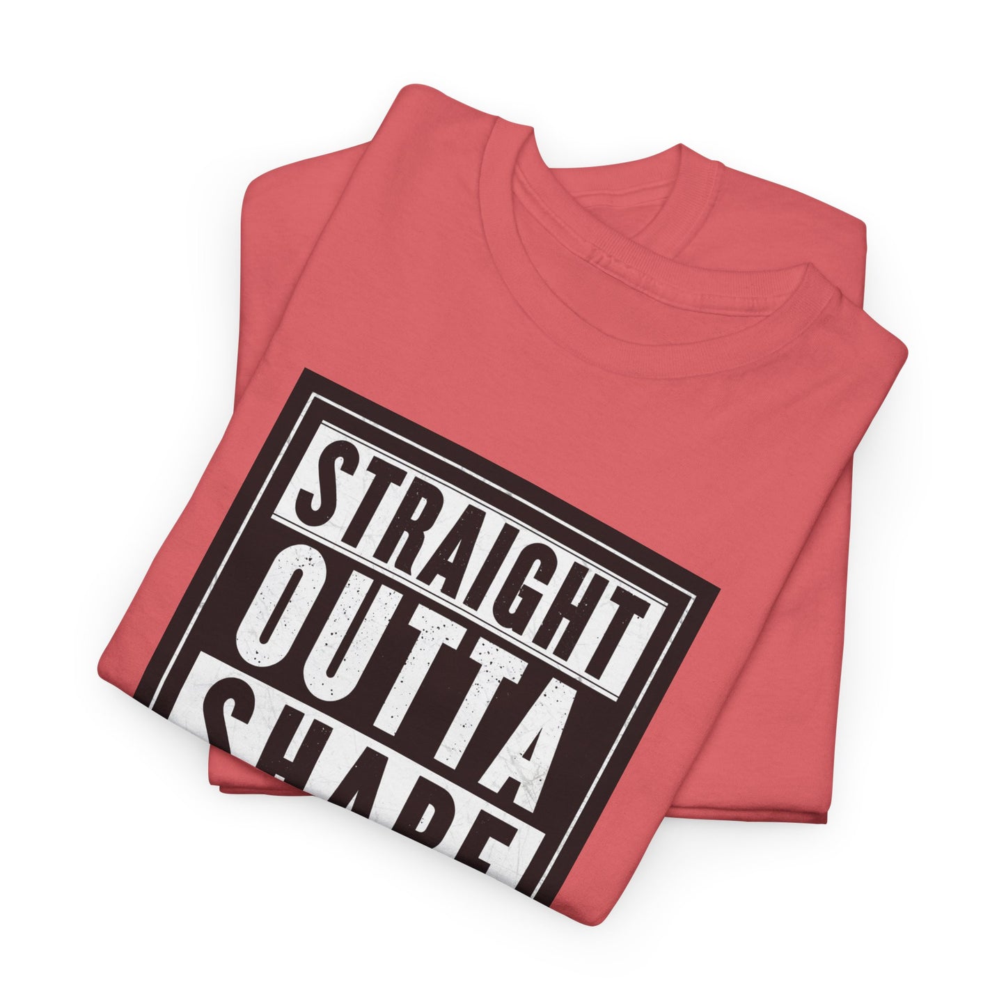 Straight Outta Shape Unisex Heavy Cotton Tee