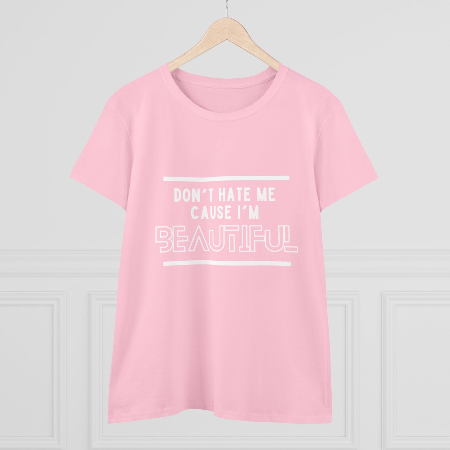 Don't Hate Me Midweight Cotton Tee