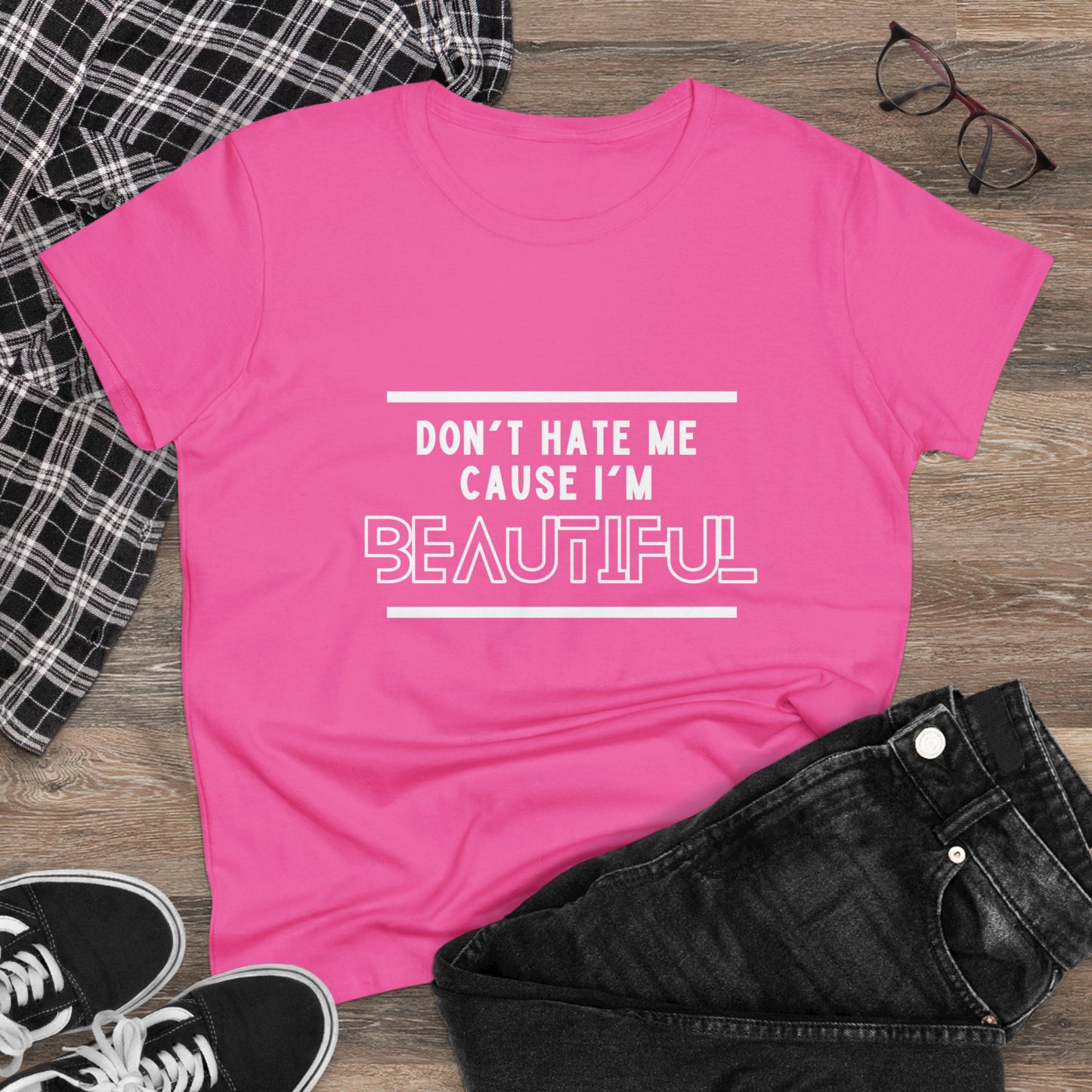 Don't Hate Me Midweight Cotton Tee