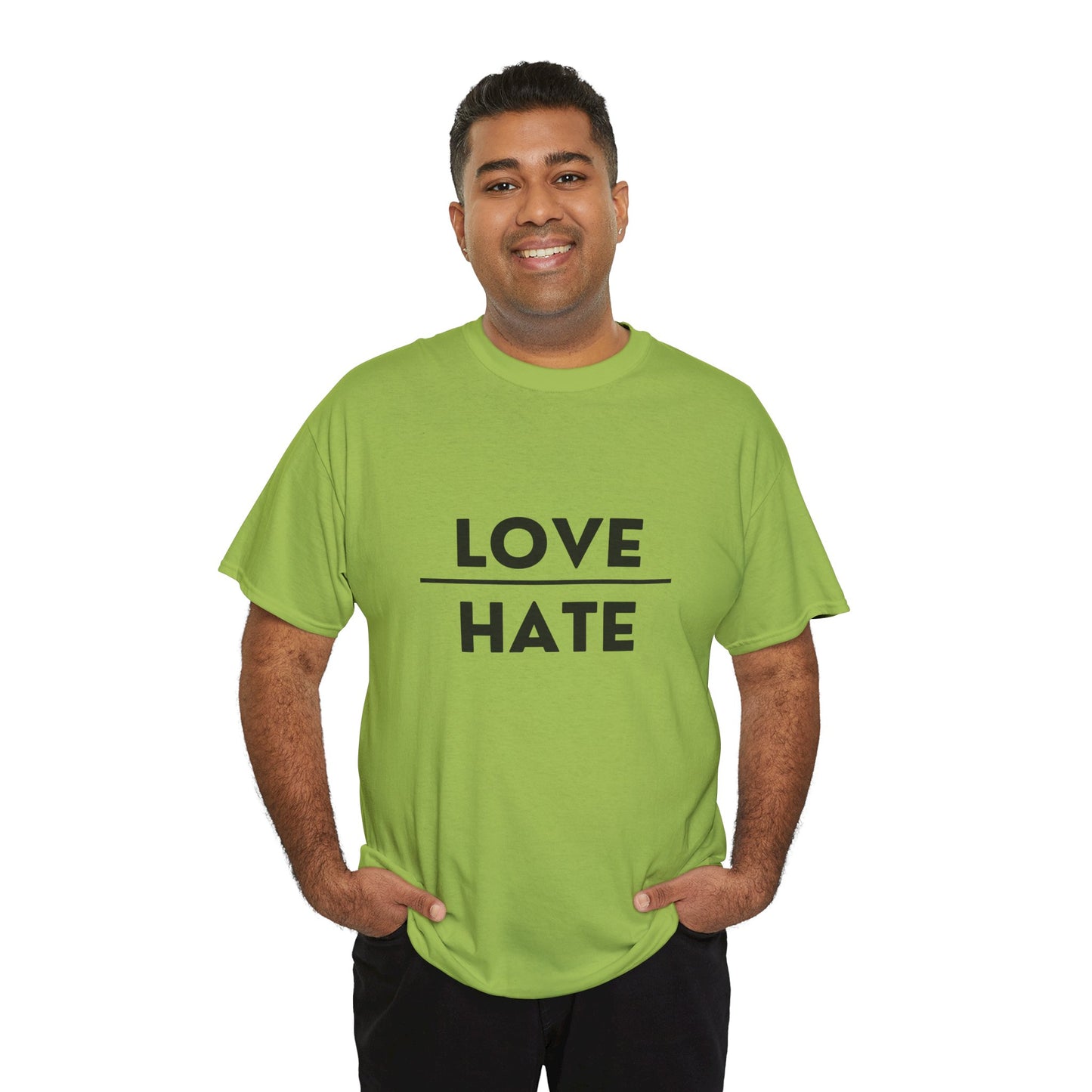 Choose Love over Hate Unisex Heavy Cotton Tee