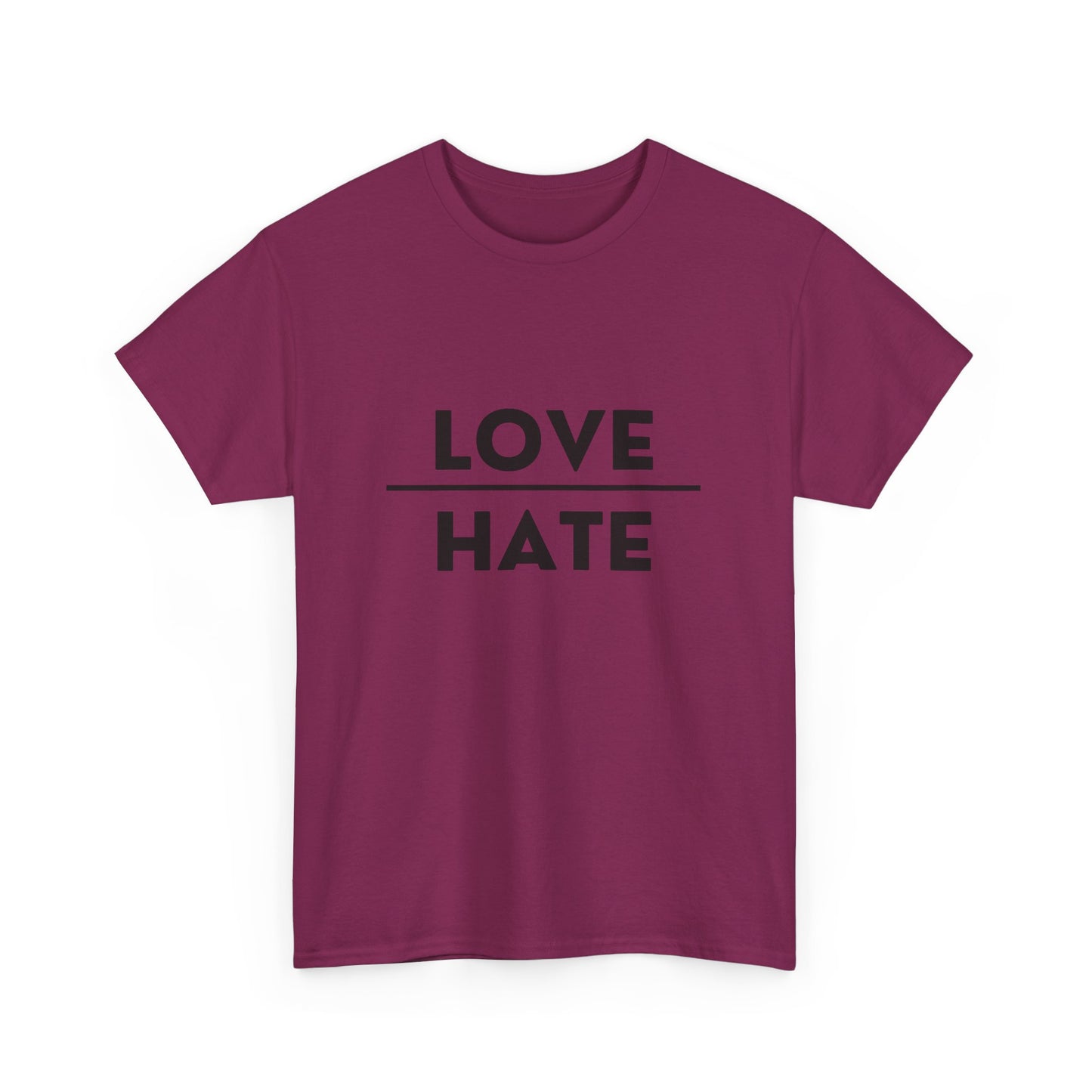 Choose Love over Hate Unisex Heavy Cotton Tee