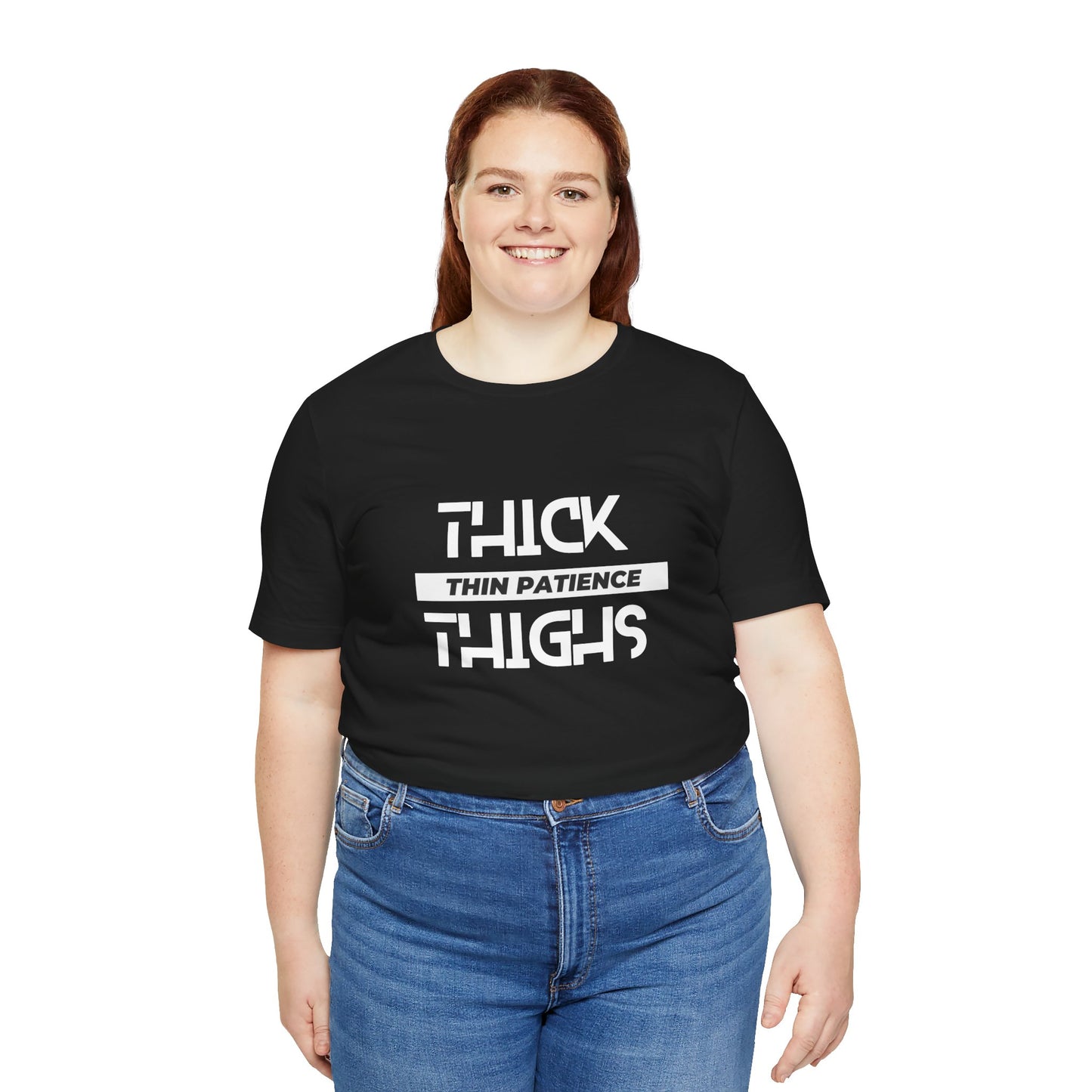 Women's Thick Thighs Tee - Jersey Short Sleeve