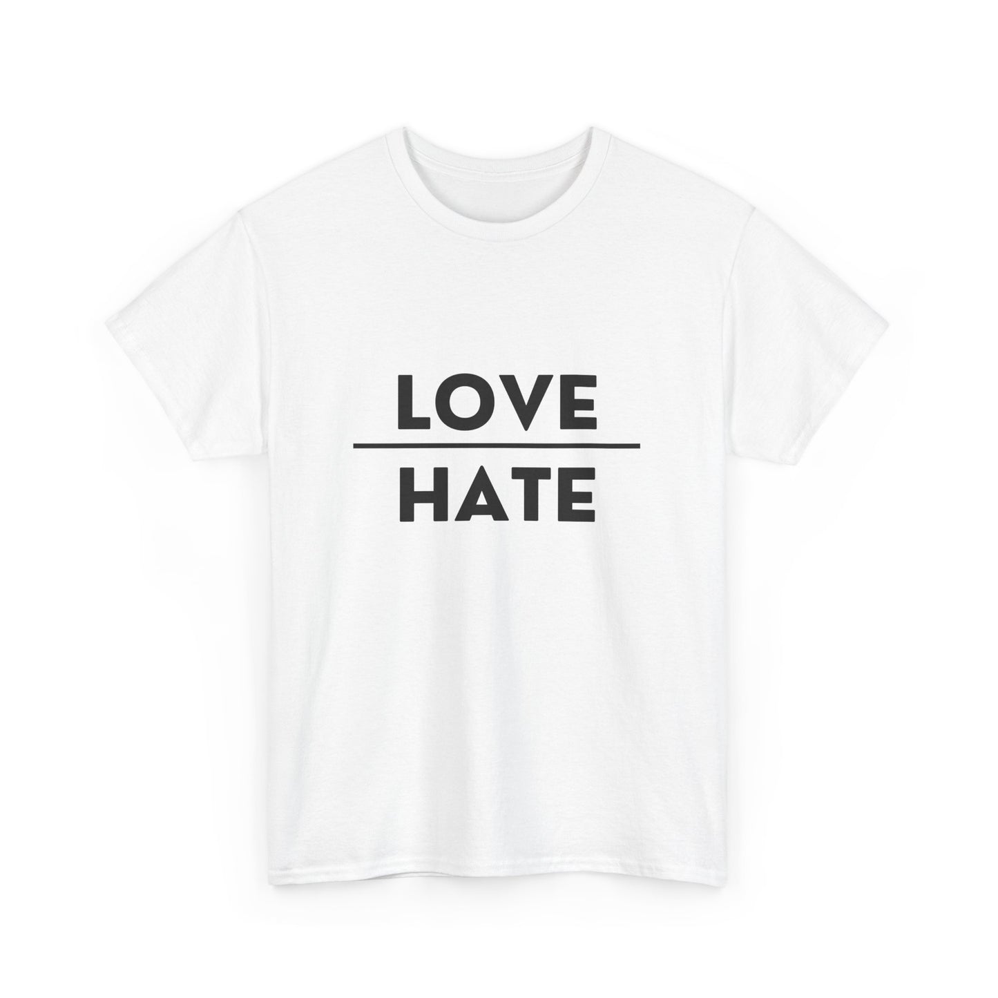 Choose Love over Hate Unisex Heavy Cotton Tee