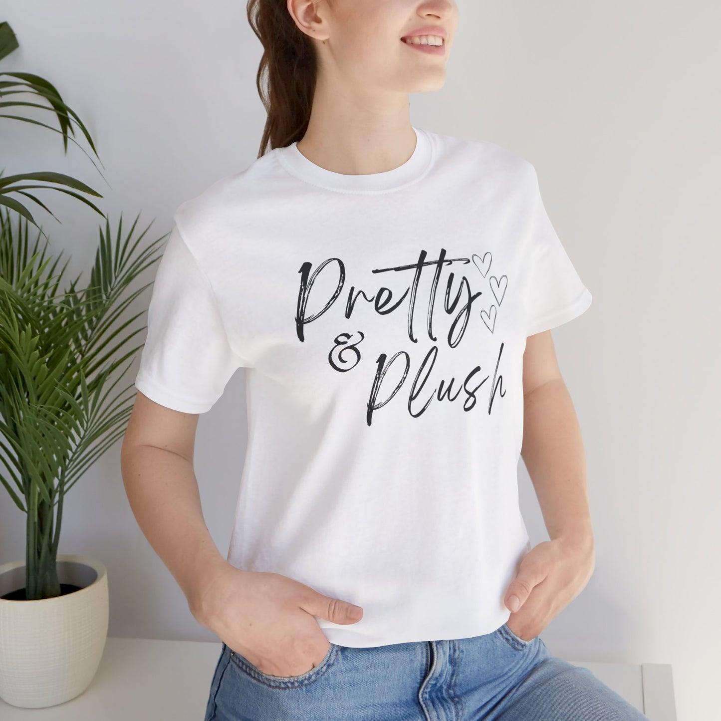 Pretty and Plush Jersey Short Sleeve Tee