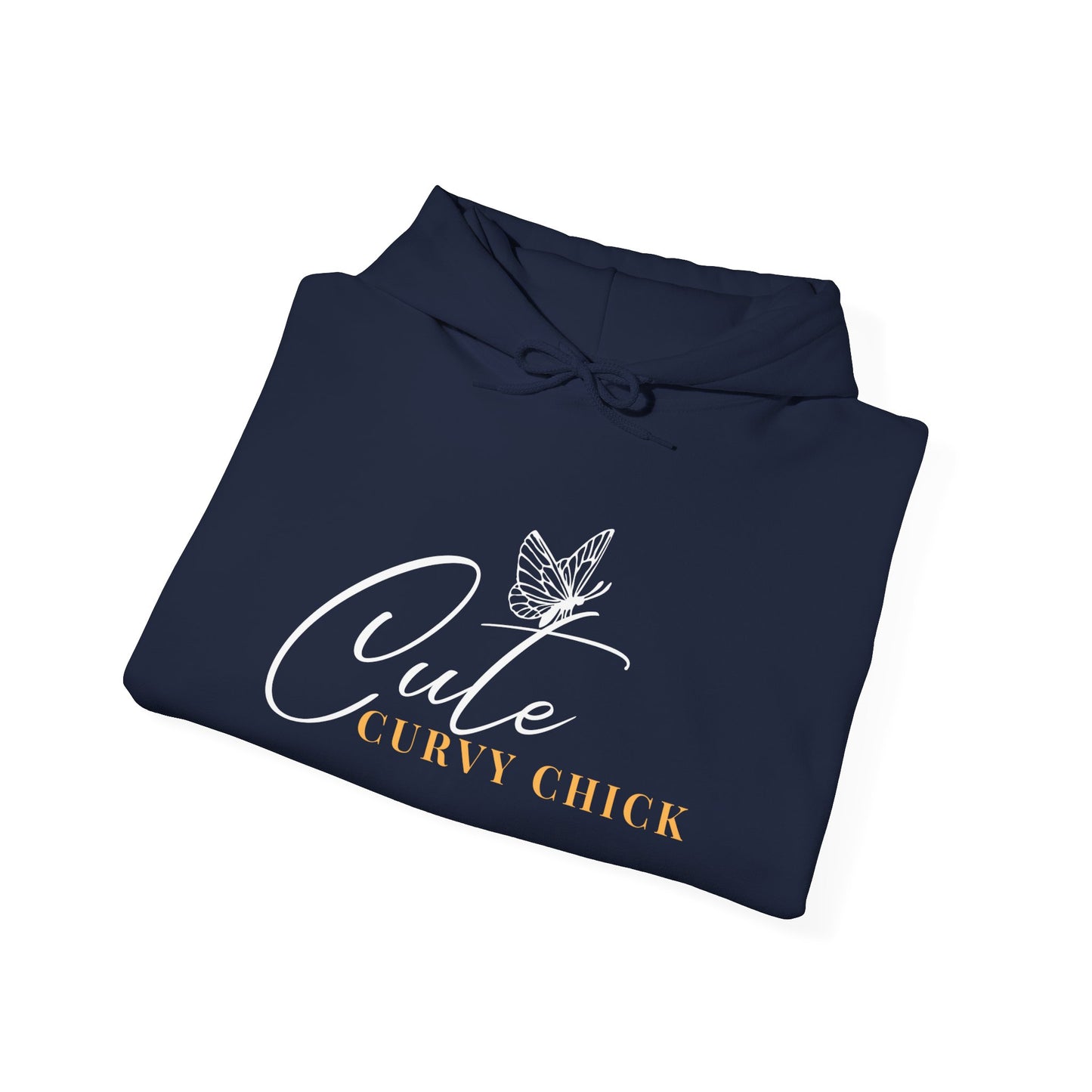 Cute Curvy Chick Official Heavy Blend Hooded Sweatshirt