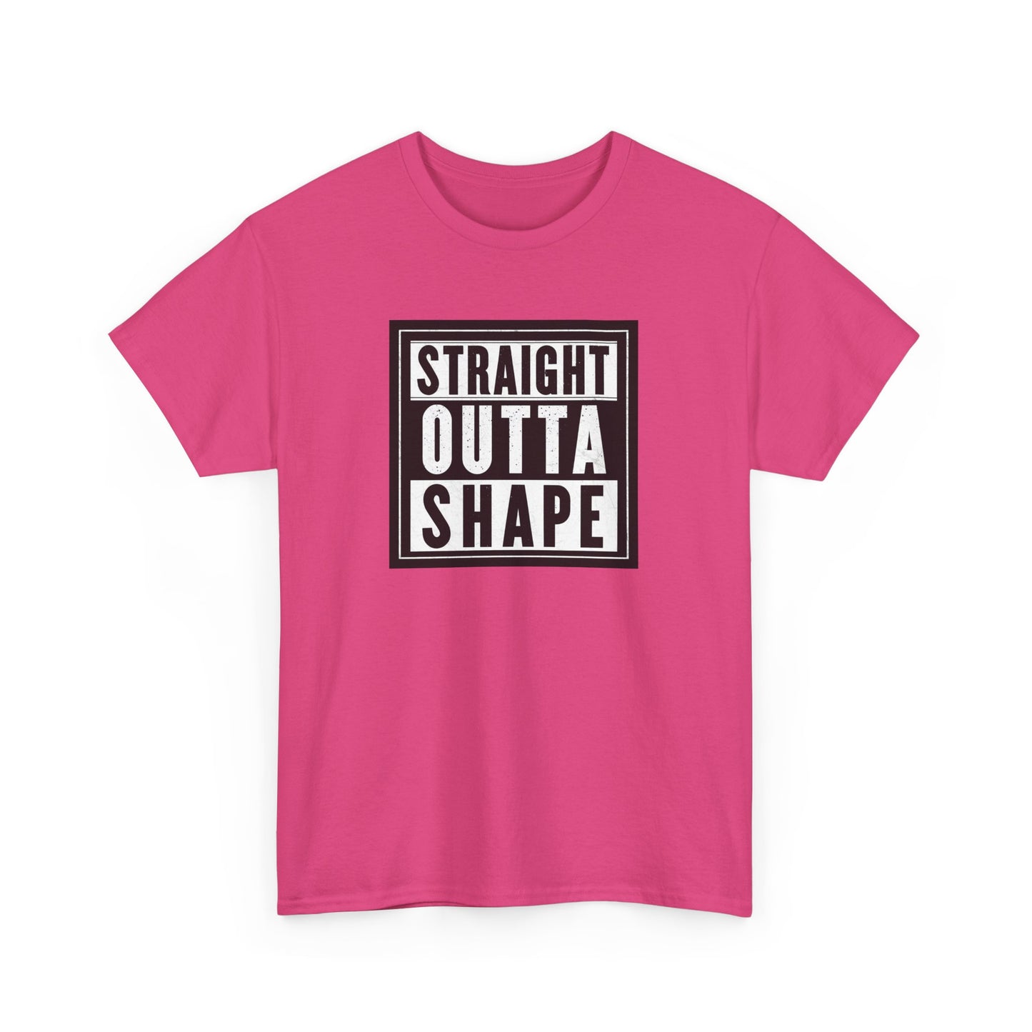 Straight Outta Shape Unisex Heavy Cotton Tee