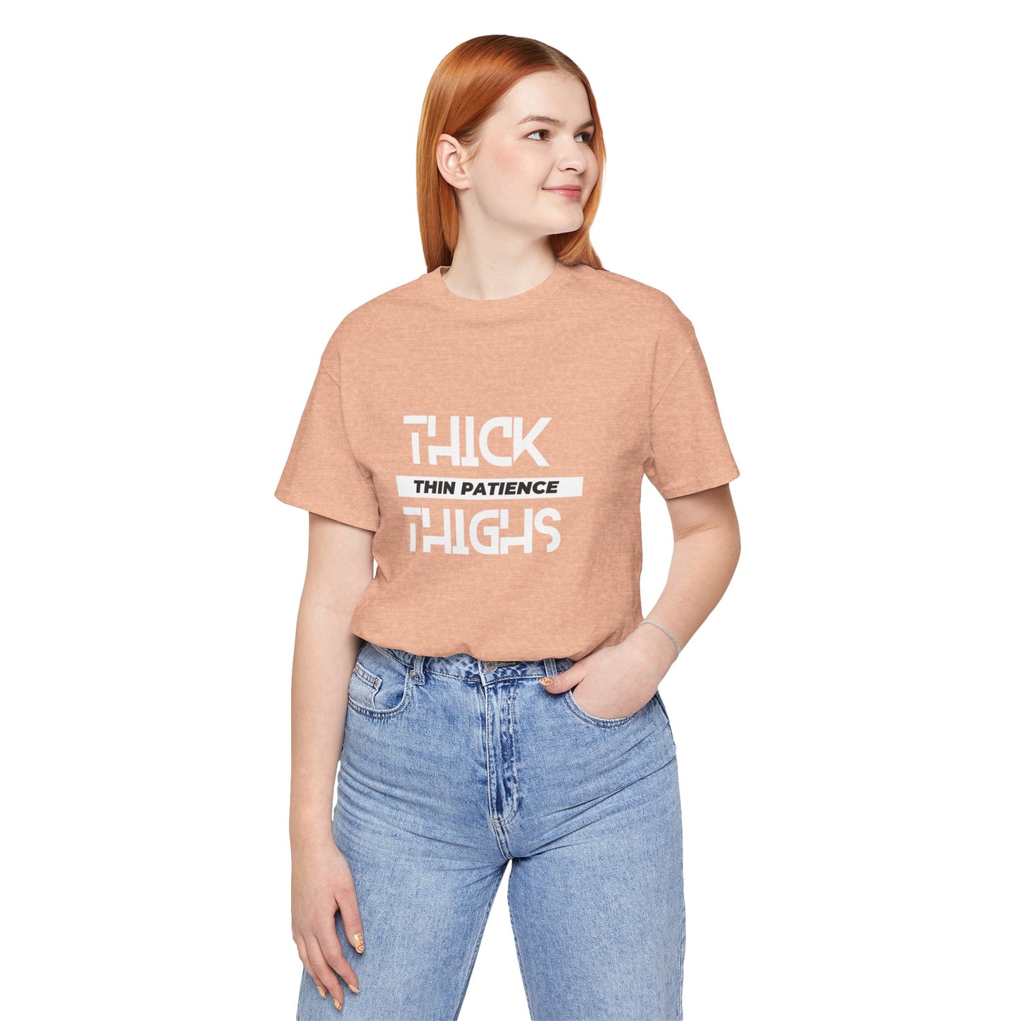 Women's Thick Thighs Tee - Jersey Short Sleeve