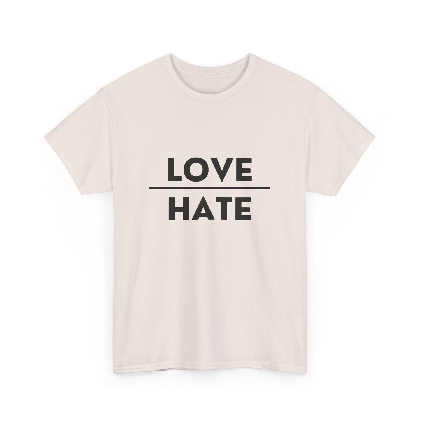 Choose Love over Hate Unisex Heavy Cotton Tee