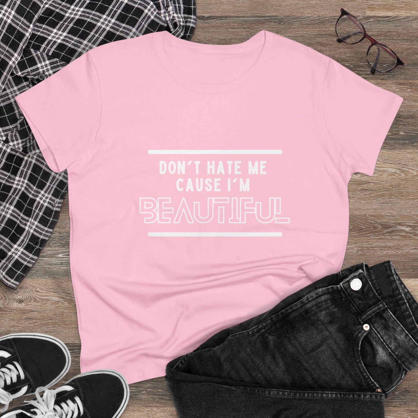 Don't Hate Me Midweight Cotton Tee