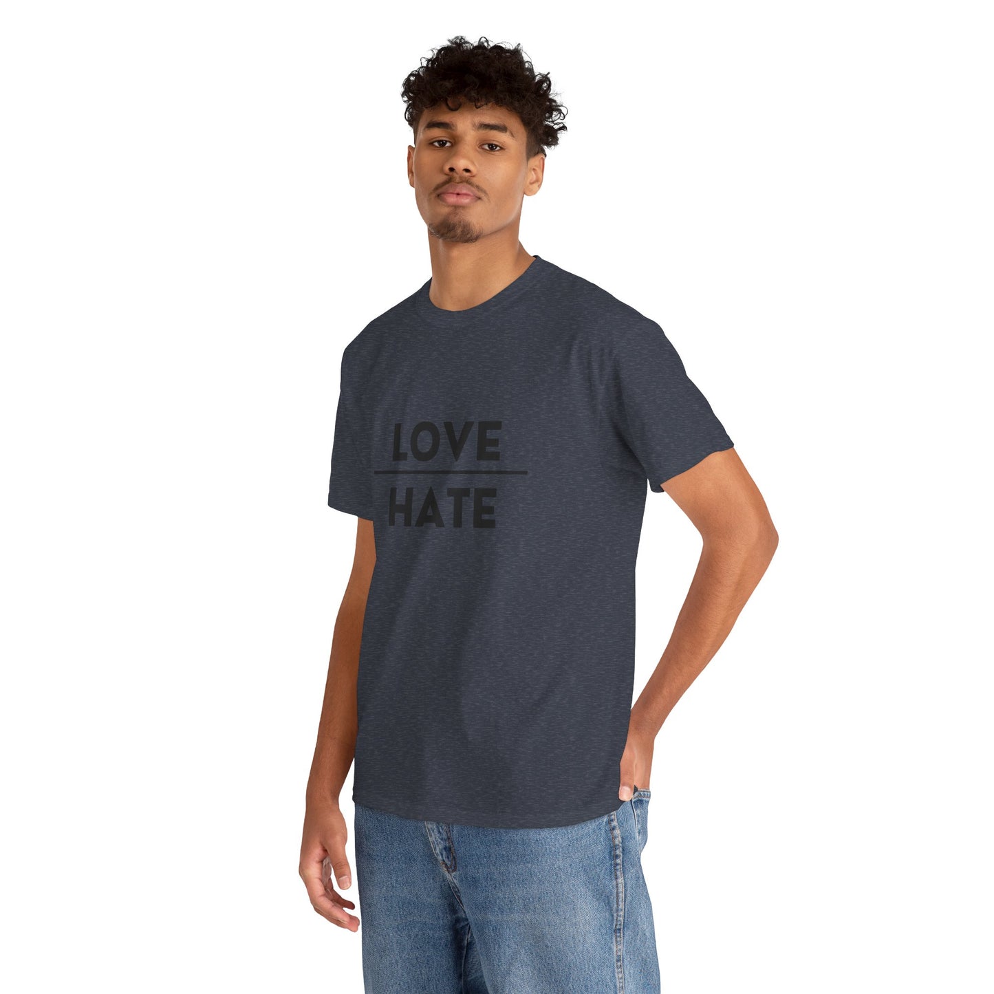 Choose Love over Hate Unisex Heavy Cotton Tee