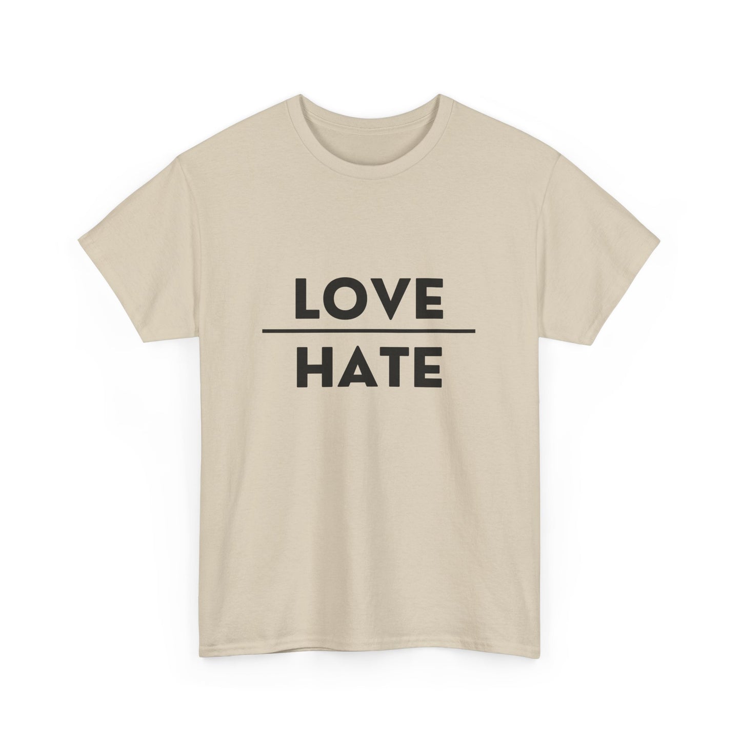 Choose Love over Hate Unisex Heavy Cotton Tee