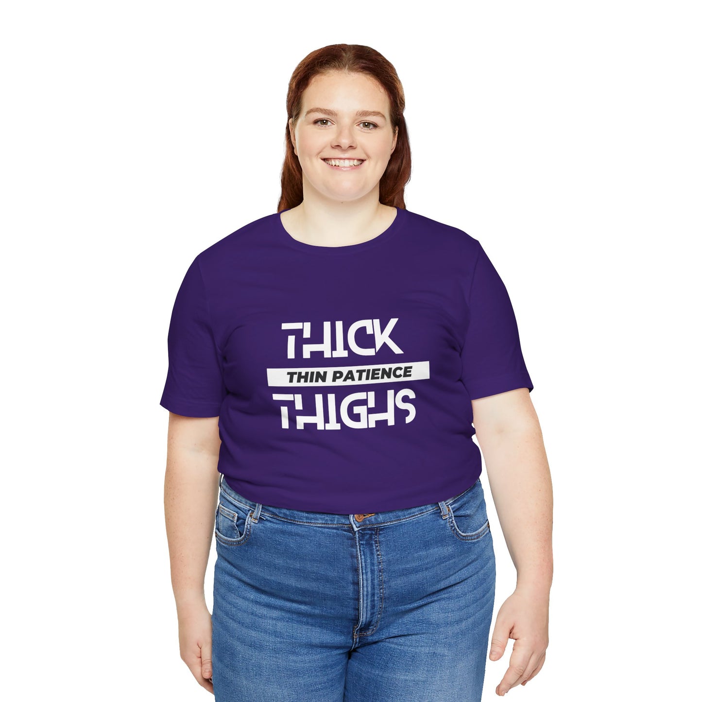 Women's Thick Thighs Tee - Jersey Short Sleeve