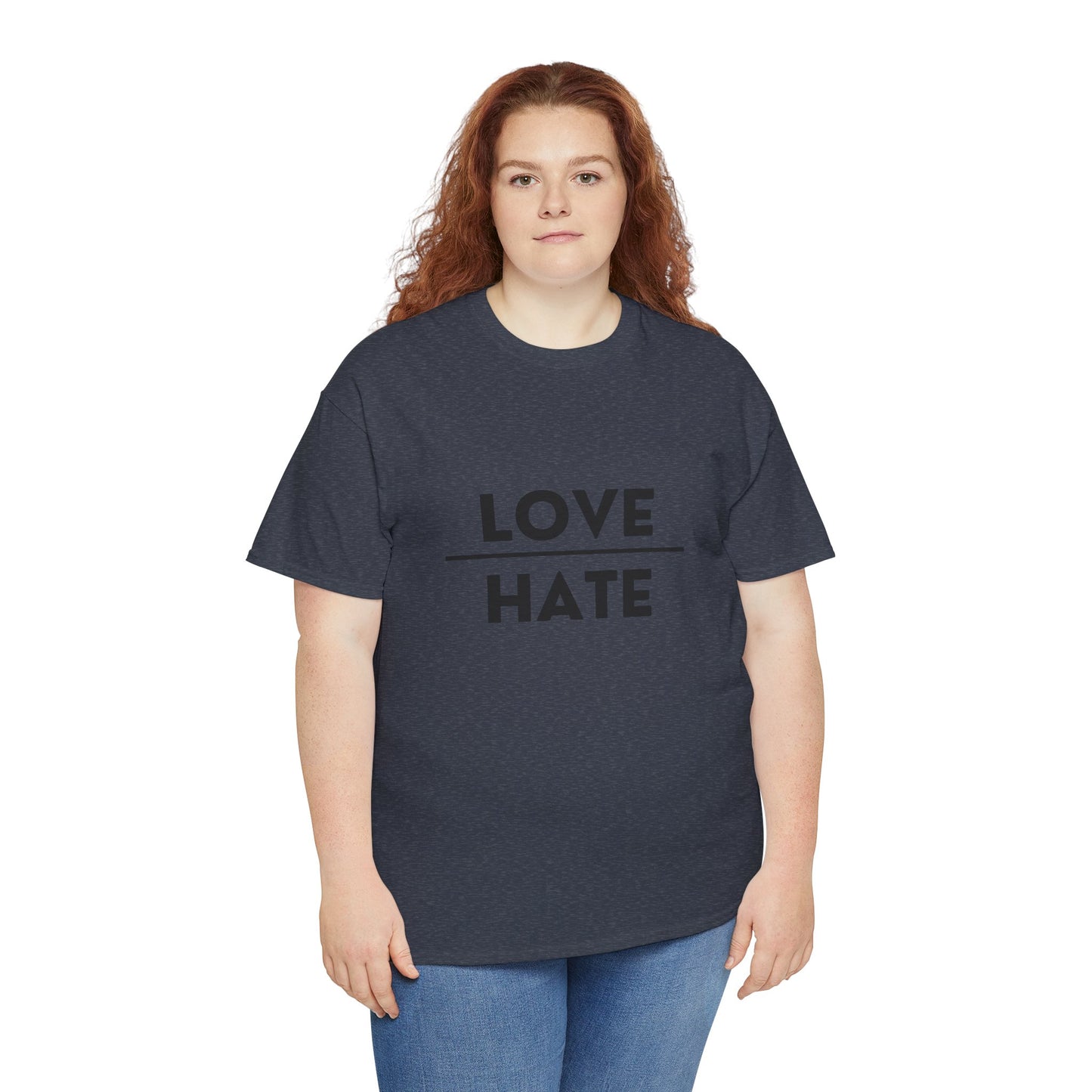 Choose Love over Hate Unisex Heavy Cotton Tee