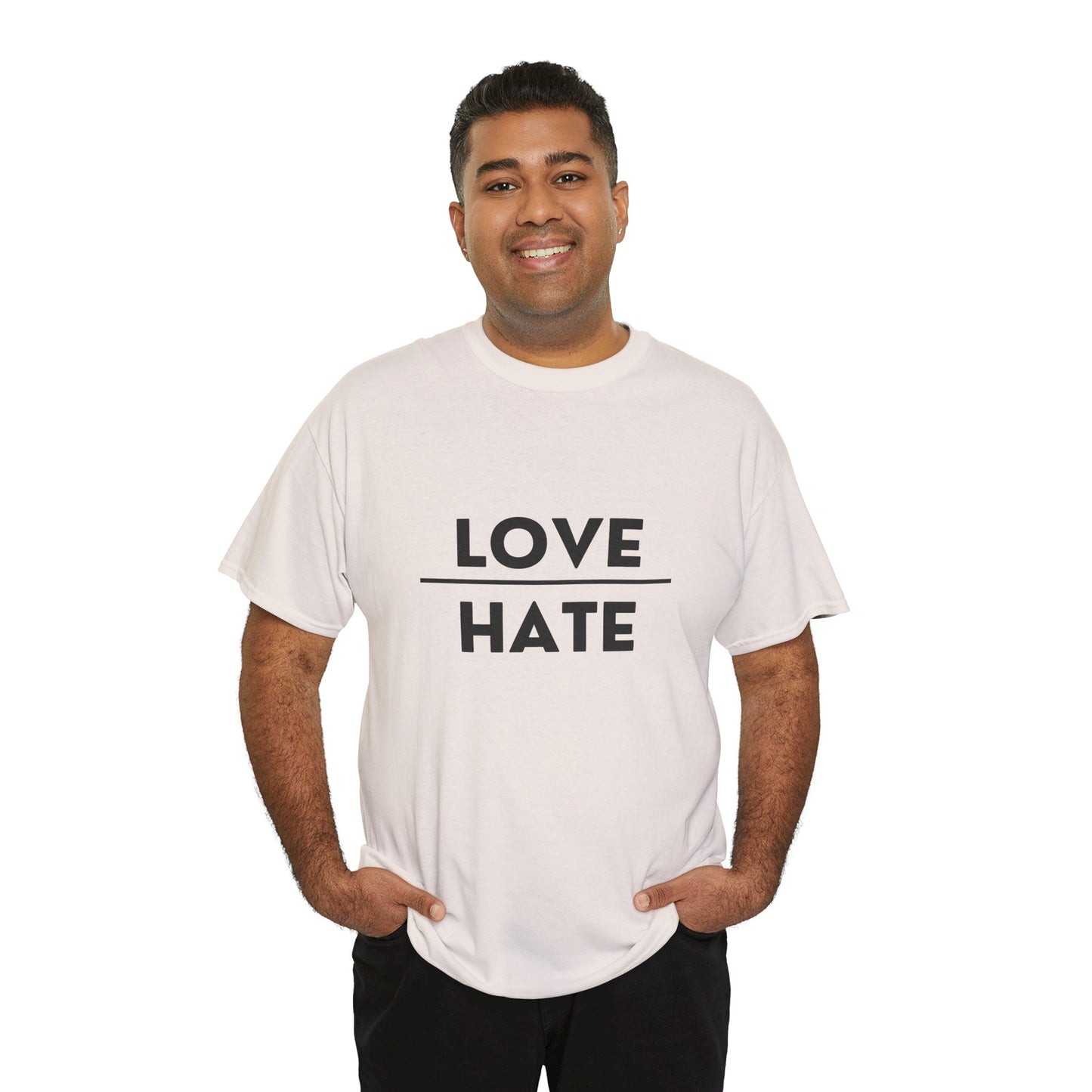 Choose Love over Hate Unisex Heavy Cotton Tee