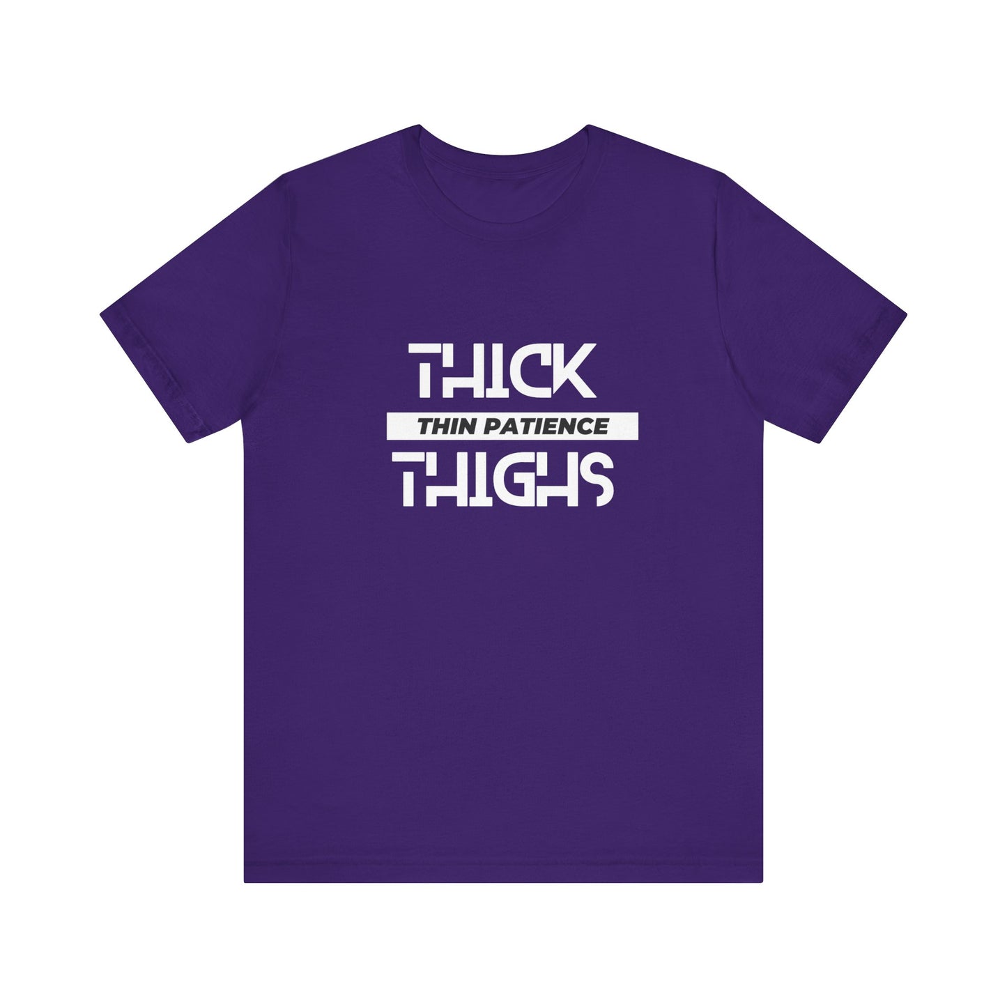 Women's Thick Thighs Tee - Jersey Short Sleeve