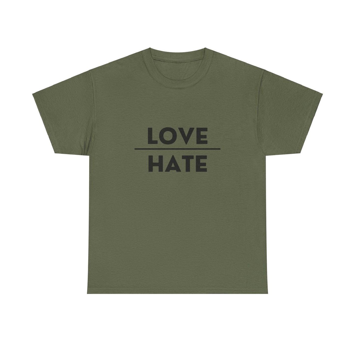 Choose Love over Hate Unisex Heavy Cotton Tee