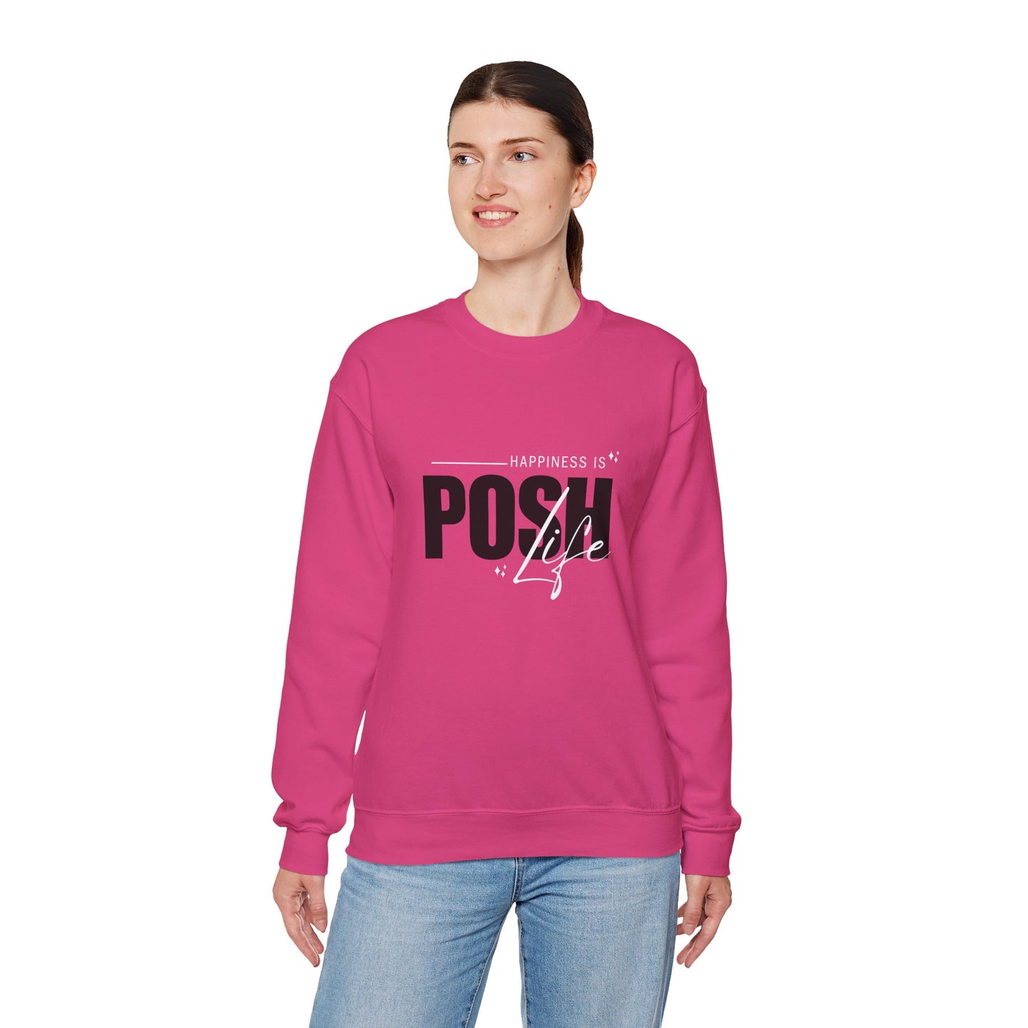 Posh Life Unisex Heavy Blend™ Crewneck Sweatshirt