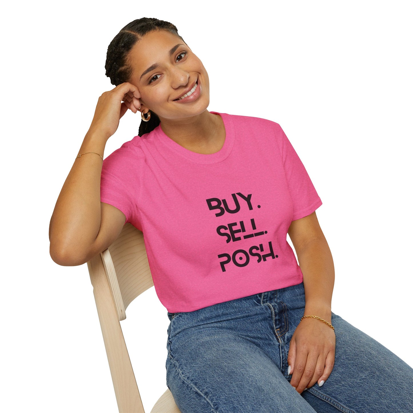 Buy, Sell, Posh Unisex Softstyle T-Shirt