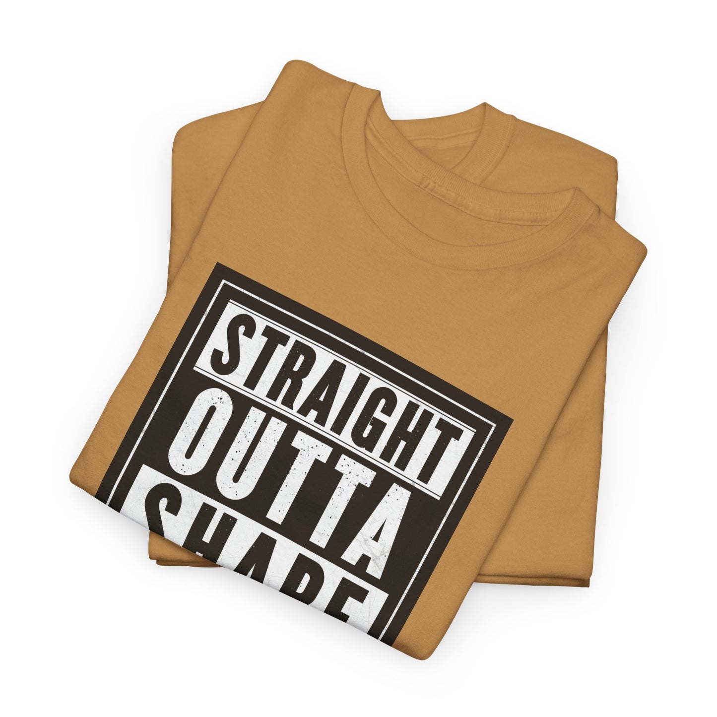 Straight Outta Shape Unisex Heavy Cotton Tee