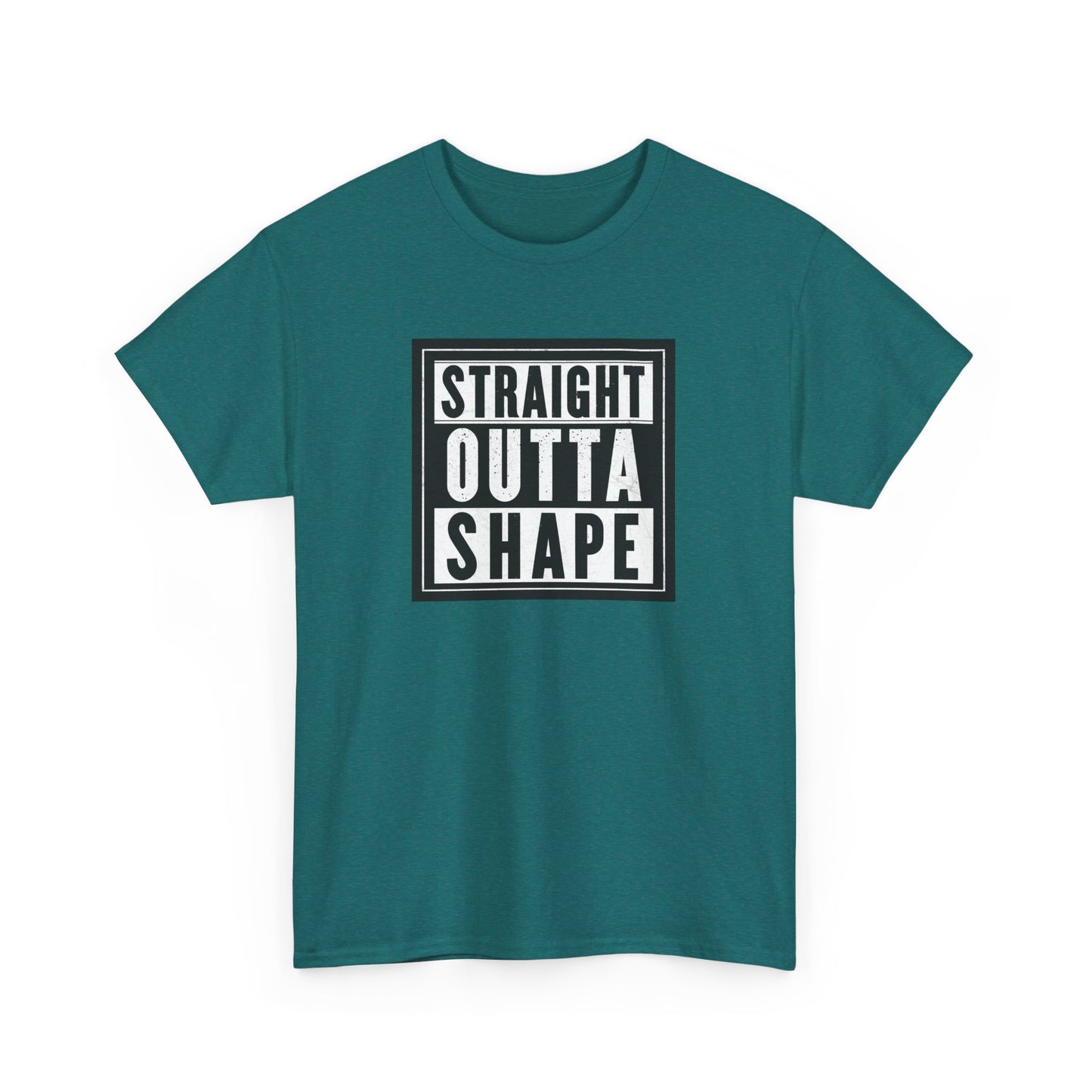 Straight Outta Shape Unisex Heavy Cotton Tee