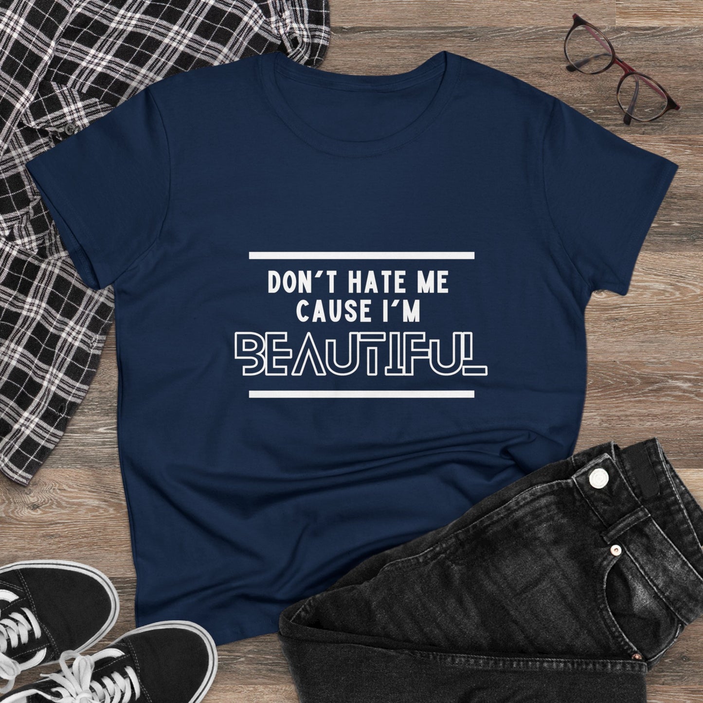 Don't Hate Me Midweight Cotton Tee