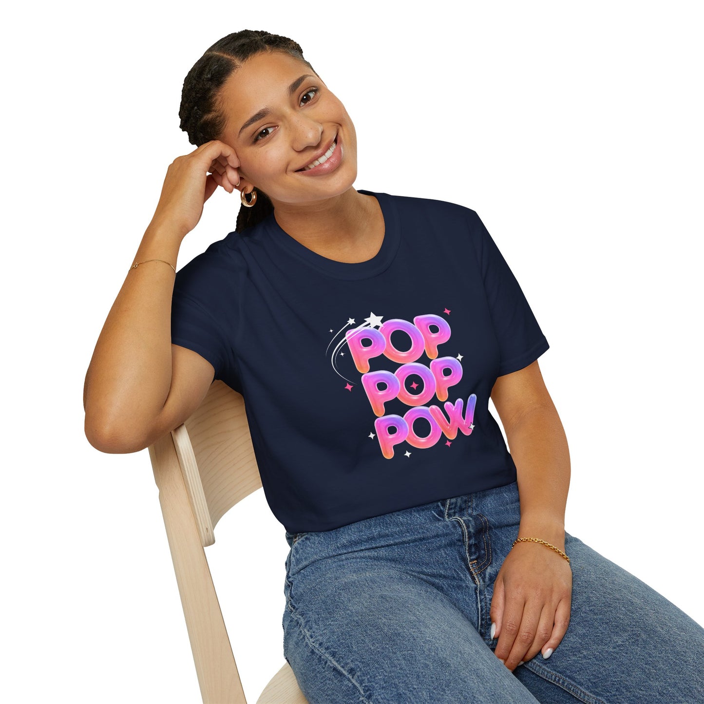 Pop Pop Pow! Wardrobe Pop Official Softstyle T-Shirt