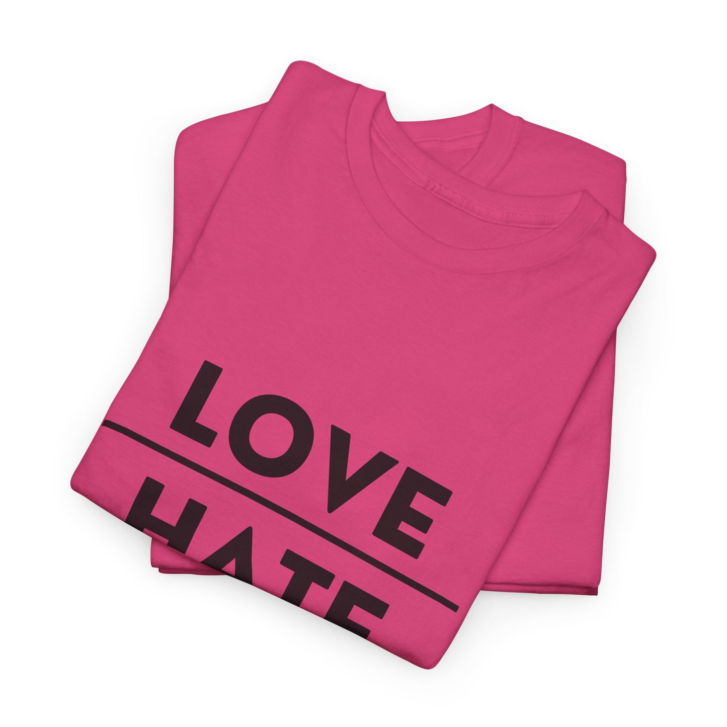 Choose Love over Hate Unisex Heavy Cotton Tee