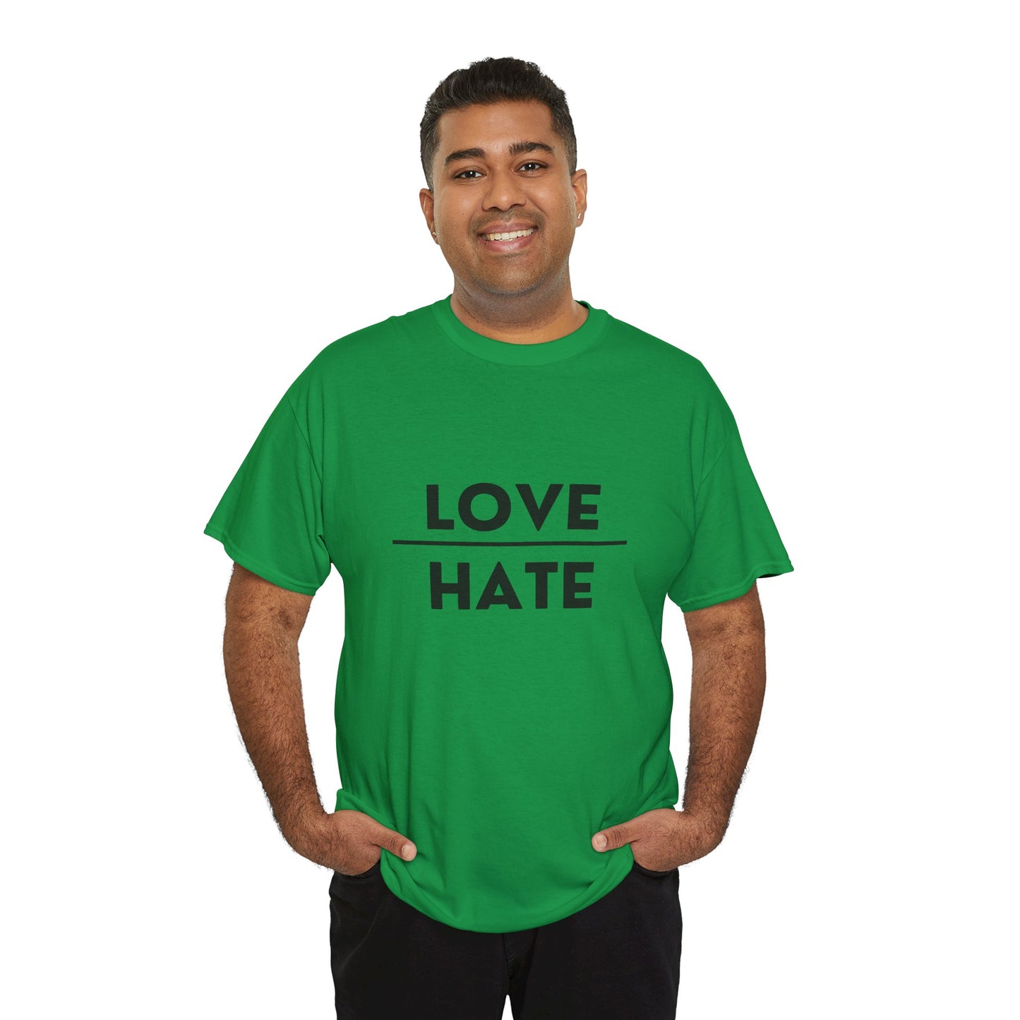 Choose Love over Hate Unisex Heavy Cotton Tee