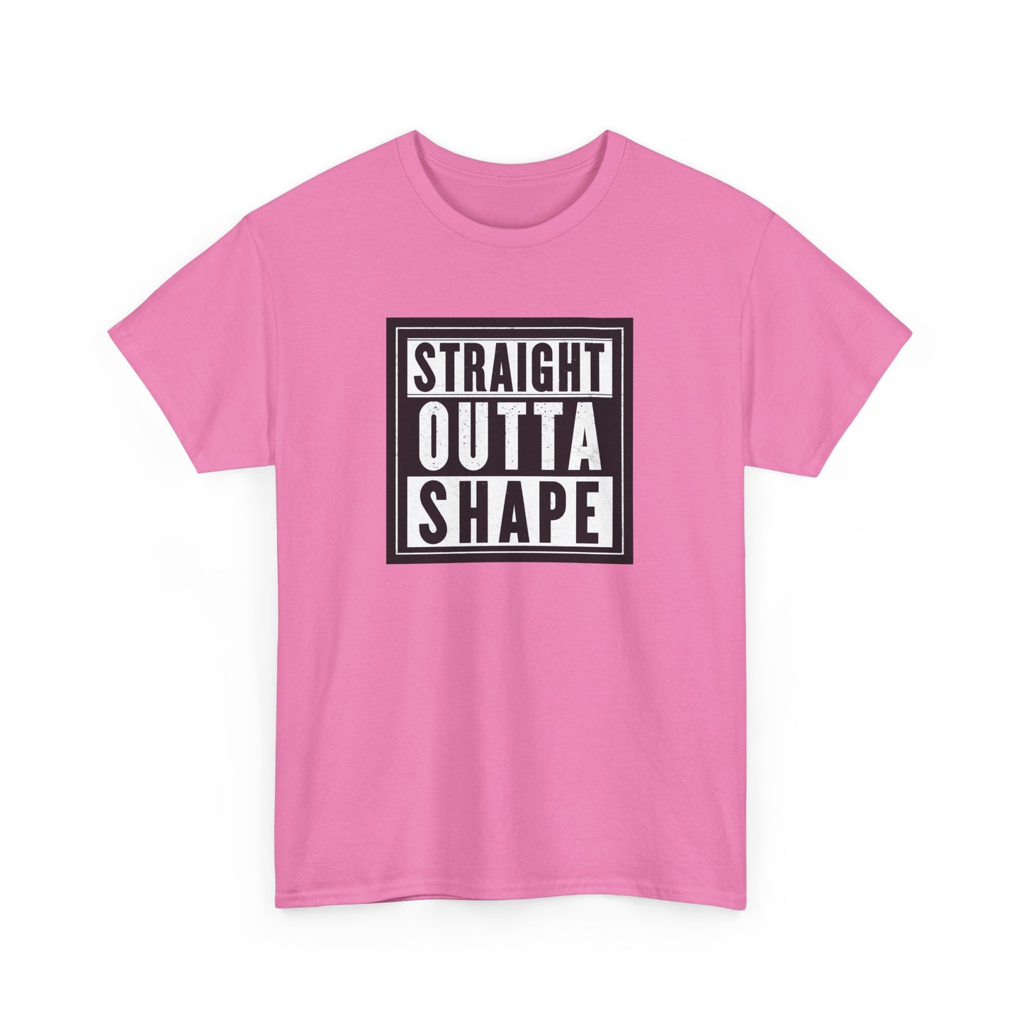 Straight Outta Shape Unisex Heavy Cotton Tee