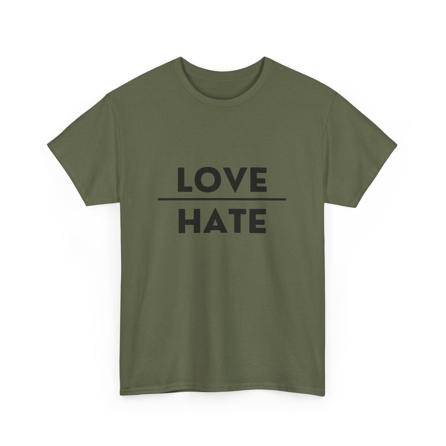 Choose Love over Hate Unisex Heavy Cotton Tee