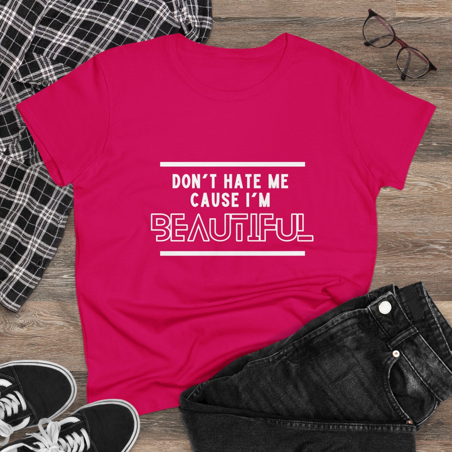 Don't Hate Me Midweight Cotton Tee