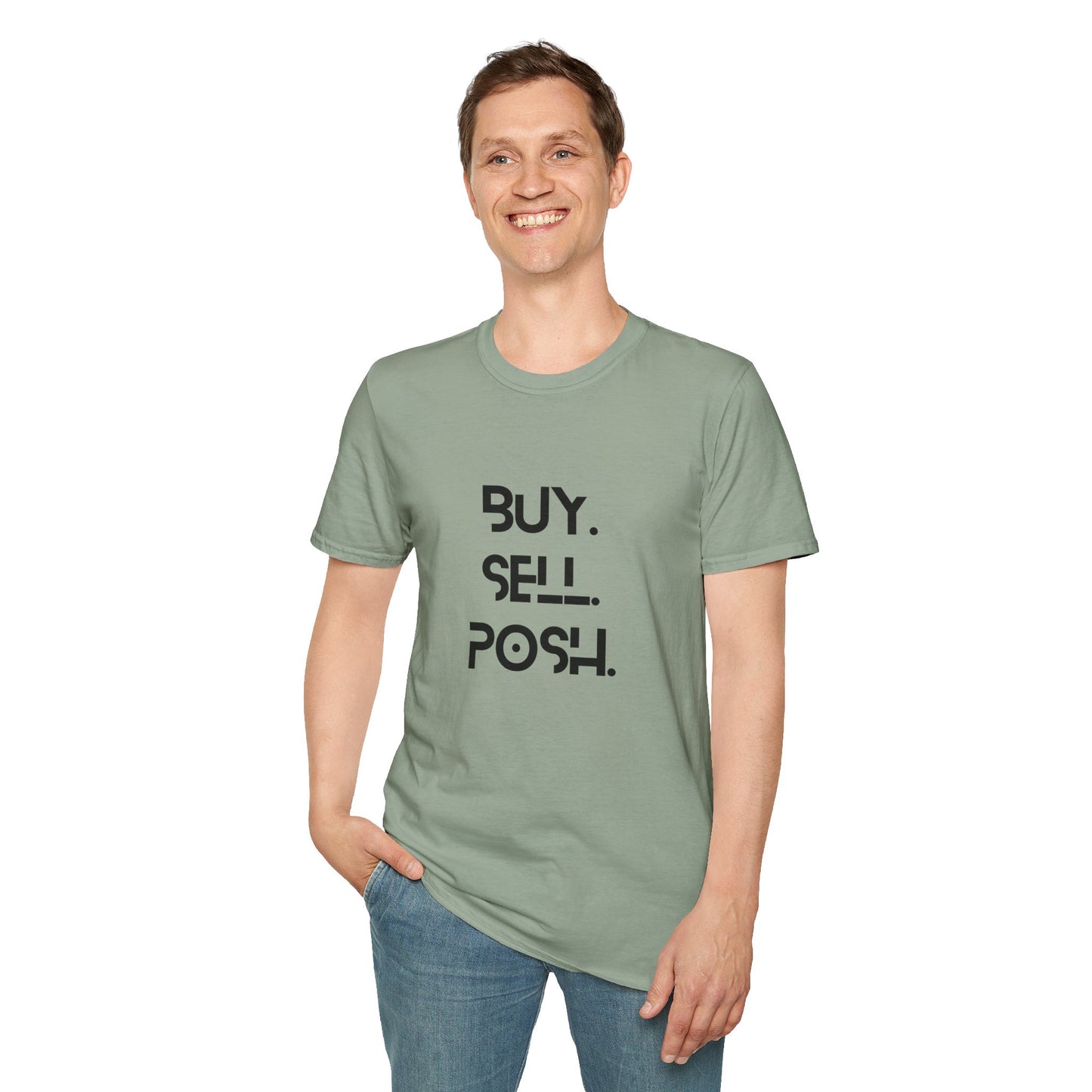 Buy, Sell, Posh Unisex Softstyle T-Shirt