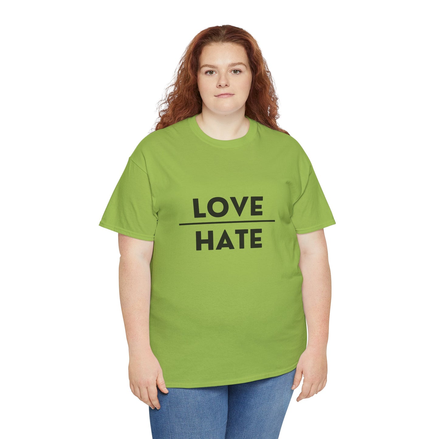 Choose Love over Hate Unisex Heavy Cotton Tee