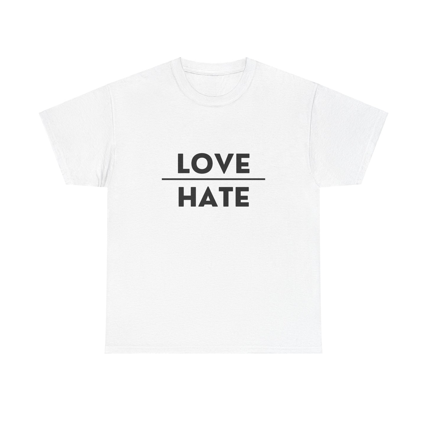 Choose Love over Hate Unisex Heavy Cotton Tee