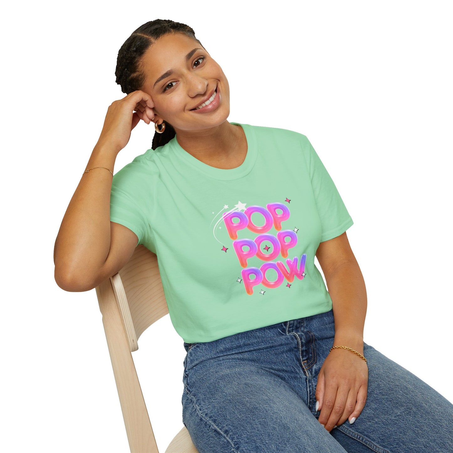 Pop Pop Pow! Wardrobe Pop Official Softstyle T-Shirt