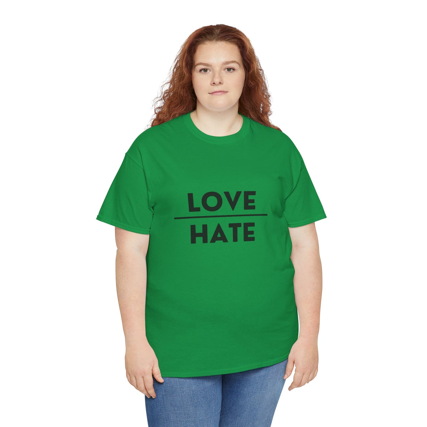 Choose Love over Hate Unisex Heavy Cotton Tee