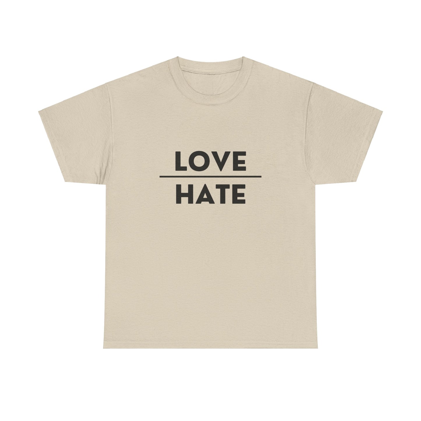 Choose Love over Hate Unisex Heavy Cotton Tee