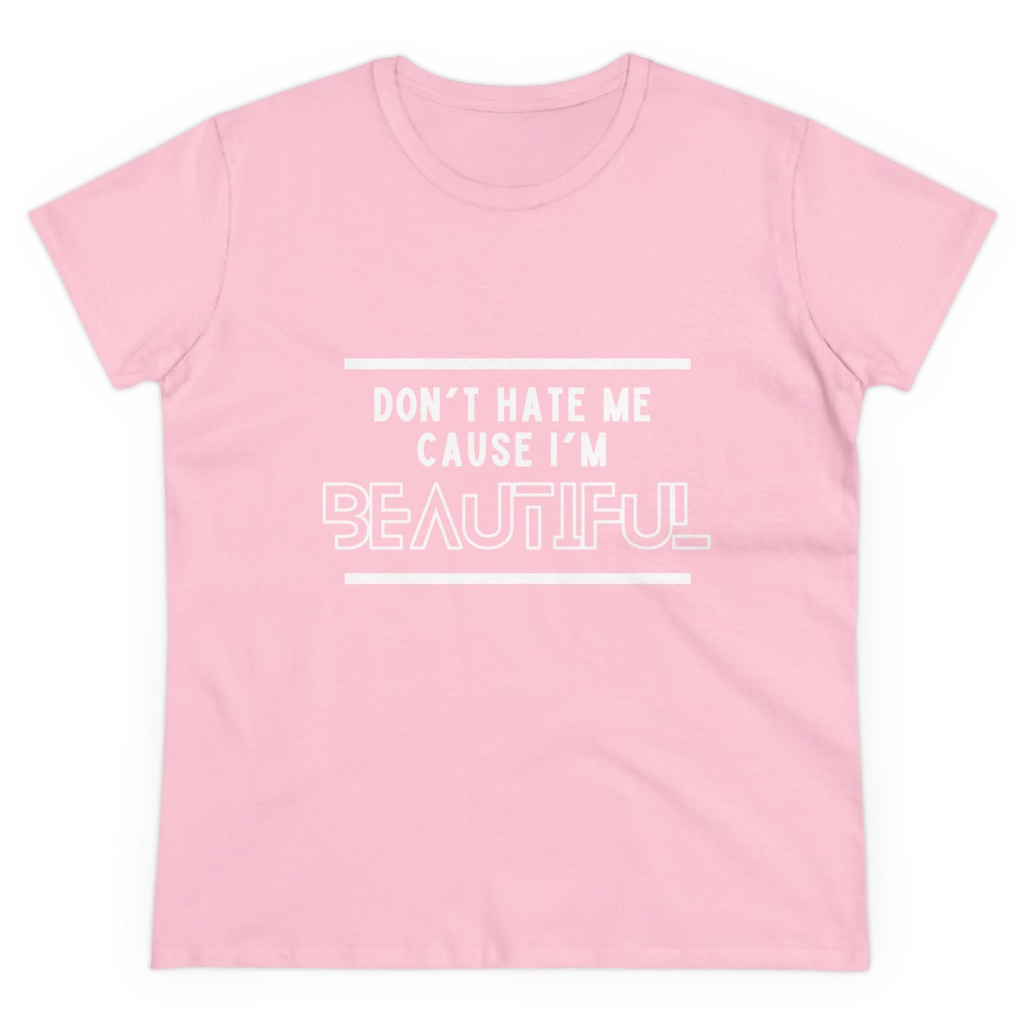 Don't Hate Me Midweight Cotton Tee