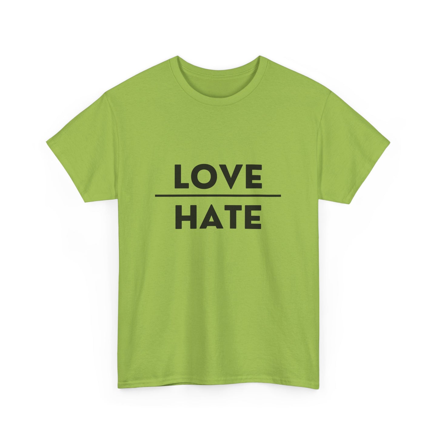 Choose Love over Hate Unisex Heavy Cotton Tee