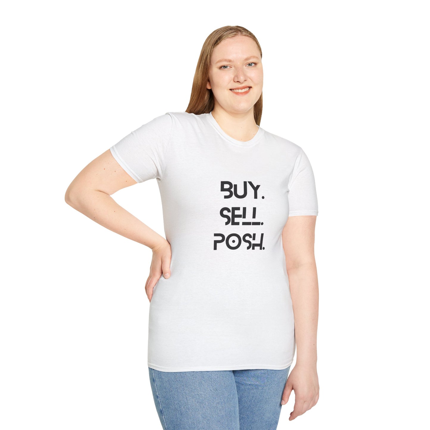 Buy, Sell, Posh Unisex Softstyle T-Shirt