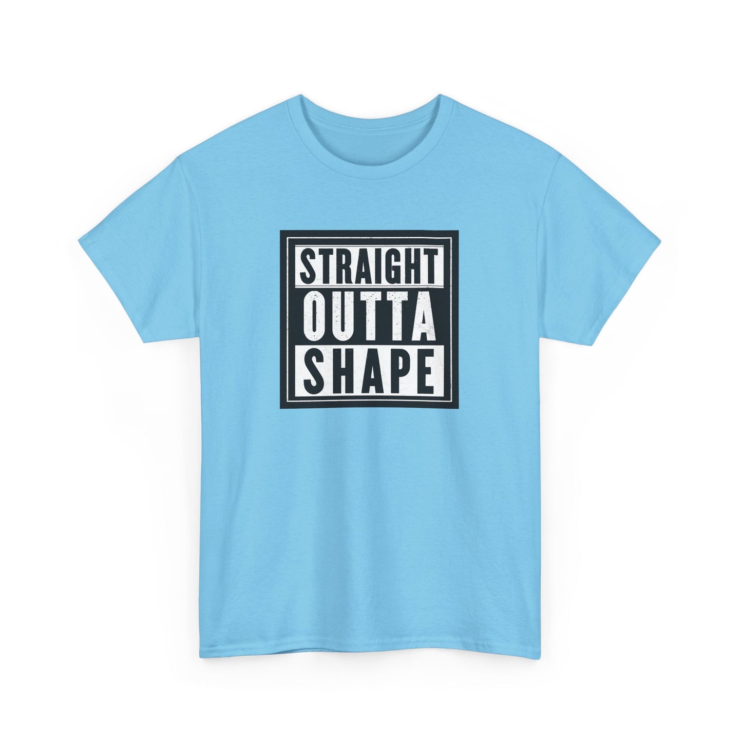 Straight Outta Shape Unisex Heavy Cotton Tee