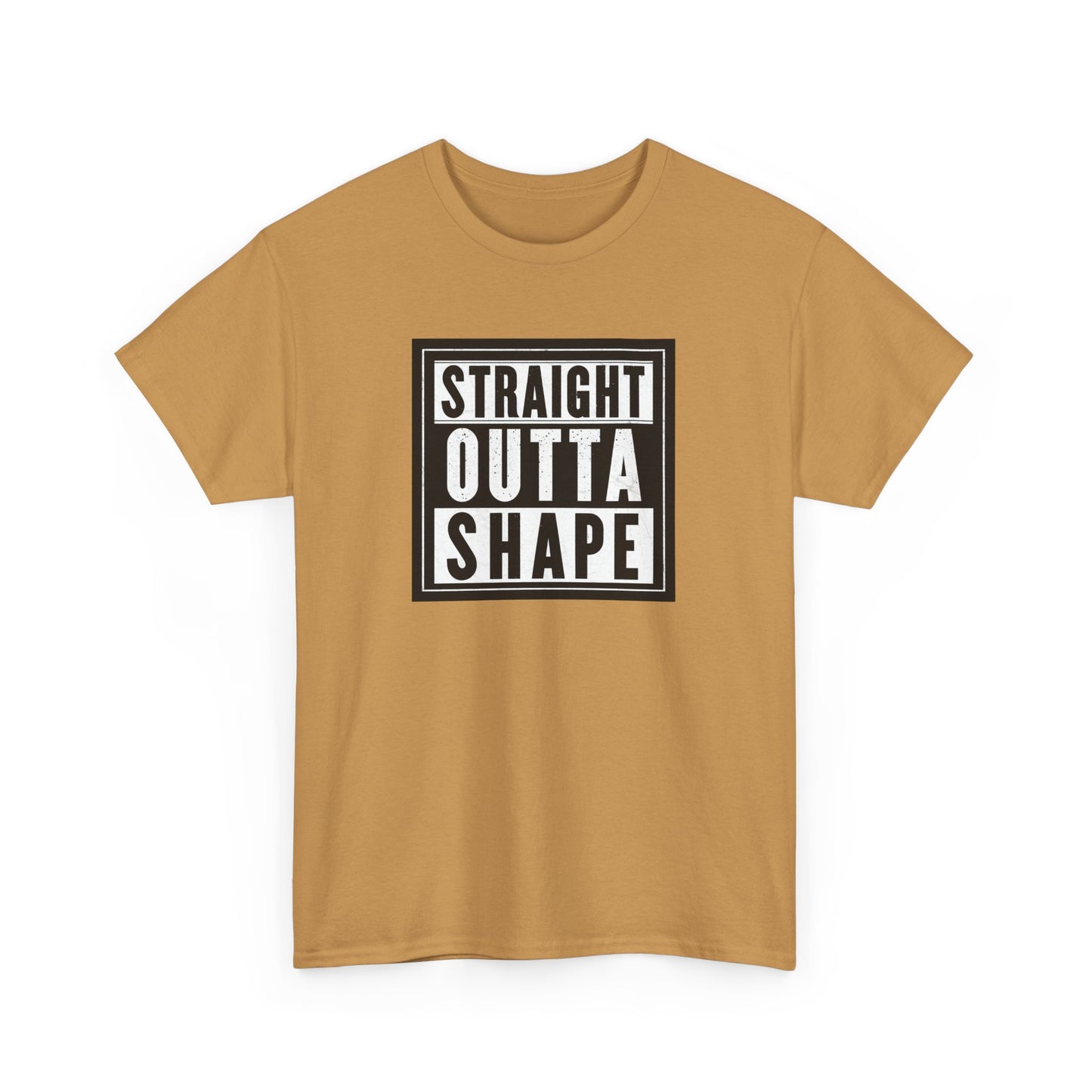 Straight Outta Shape Unisex Heavy Cotton Tee