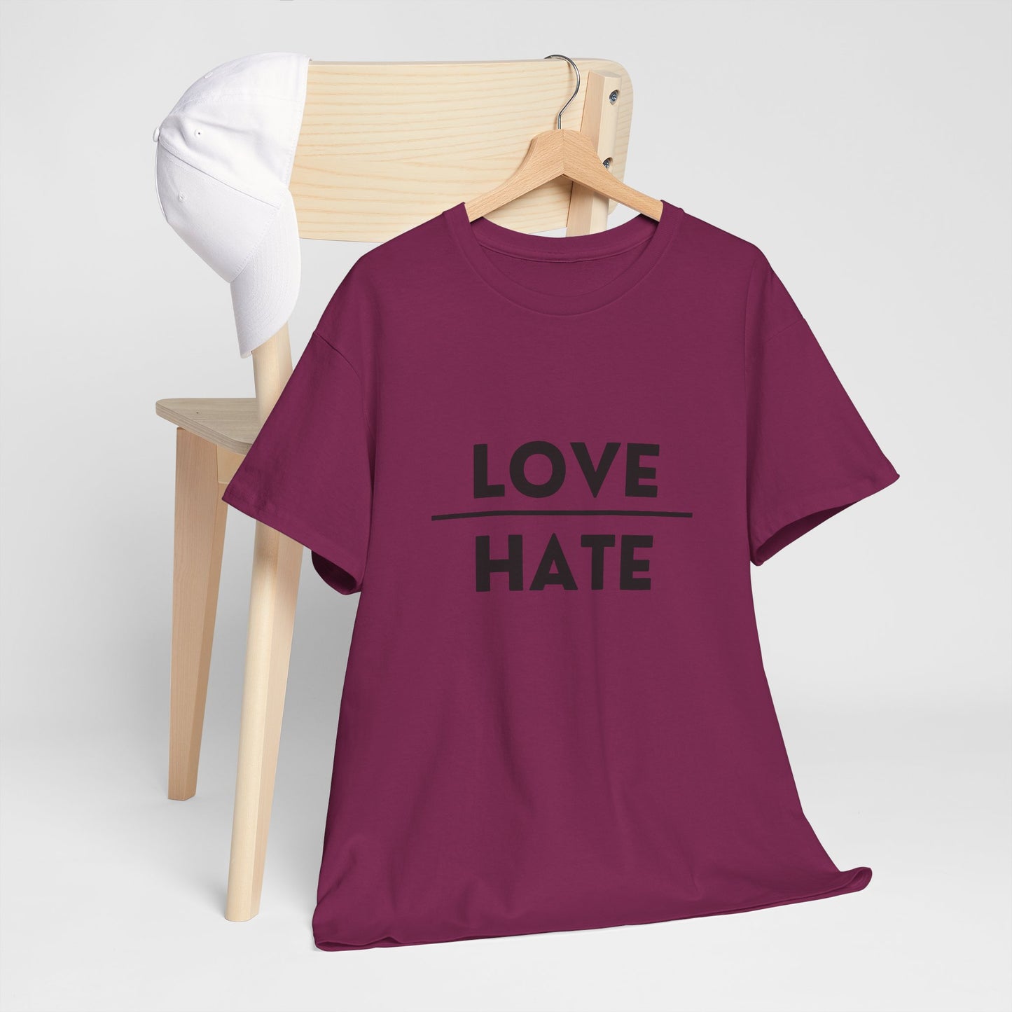 Choose Love over Hate Unisex Heavy Cotton Tee