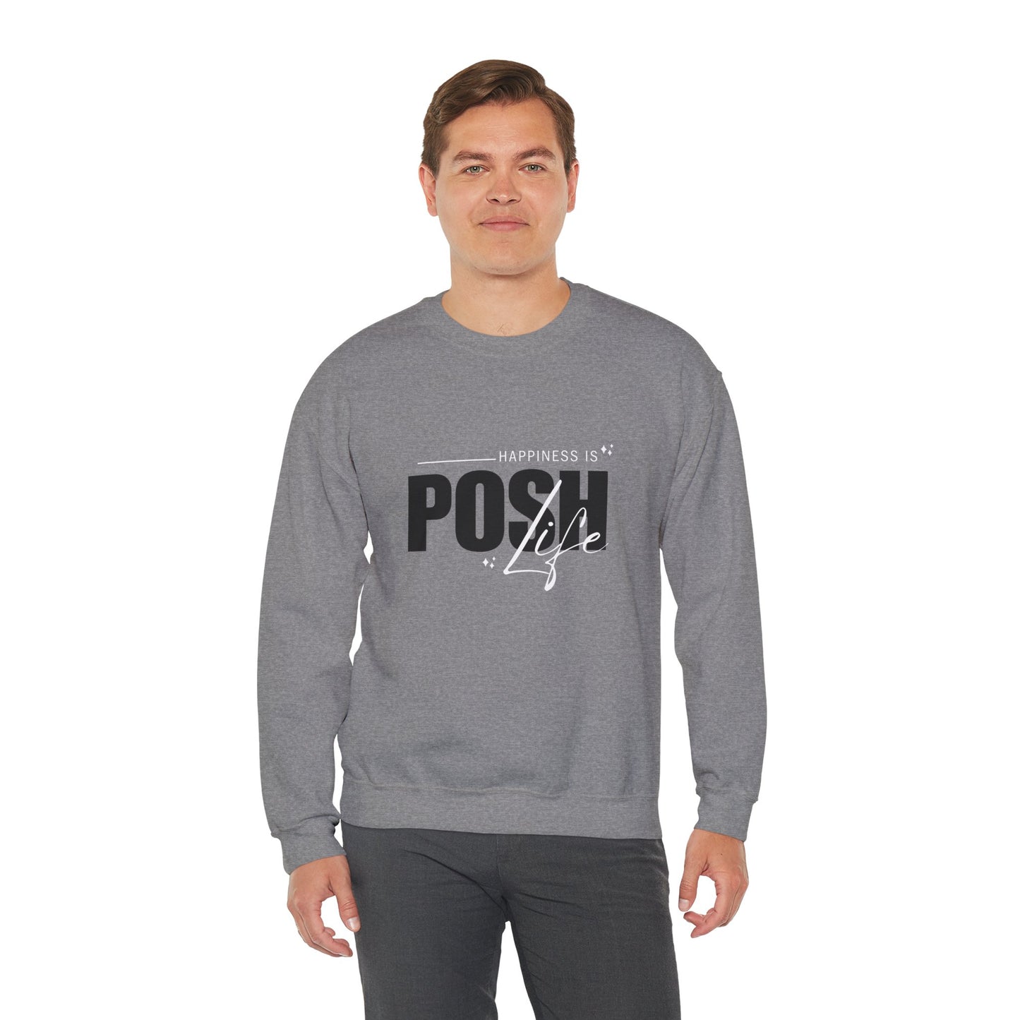 Posh Life Unisex Heavy Blend™ Crewneck Sweatshirt