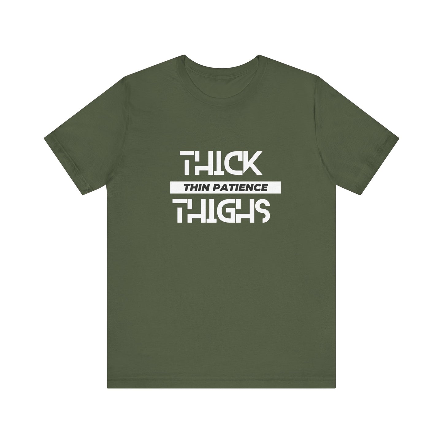 Women's Thick Thighs Tee - Jersey Short Sleeve