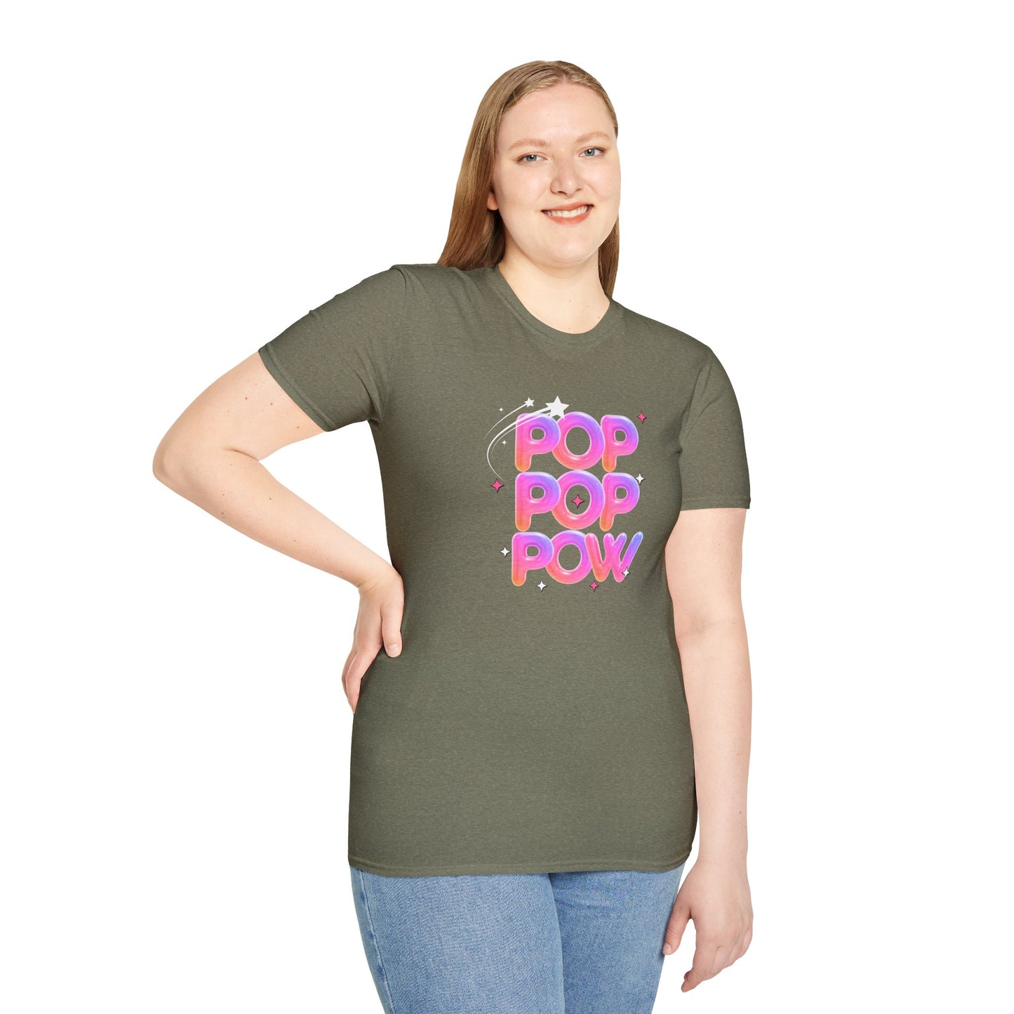 Pop Pop Pow! Wardrobe Pop Official Softstyle T-Shirt