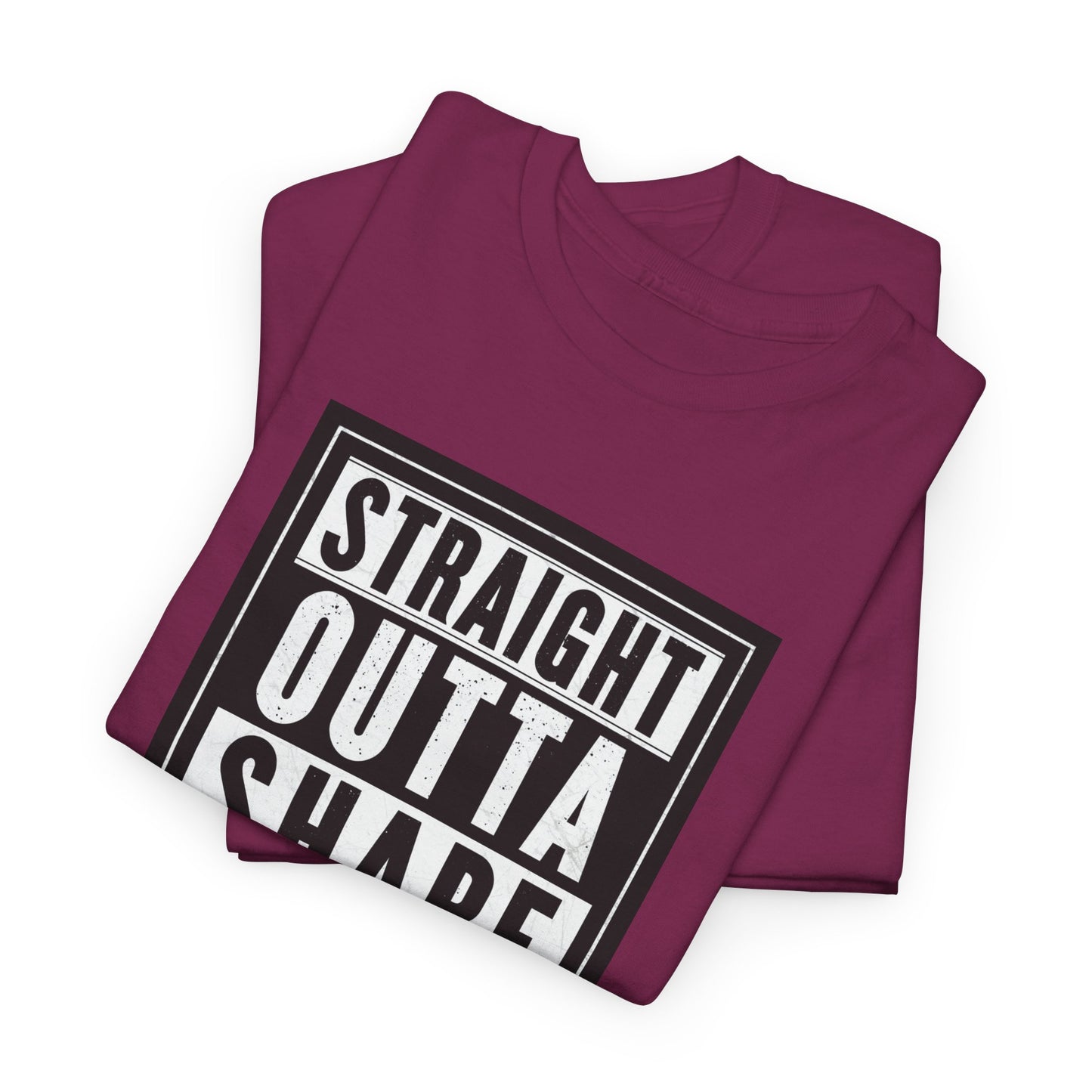 Straight Outta Shape Unisex Heavy Cotton Tee