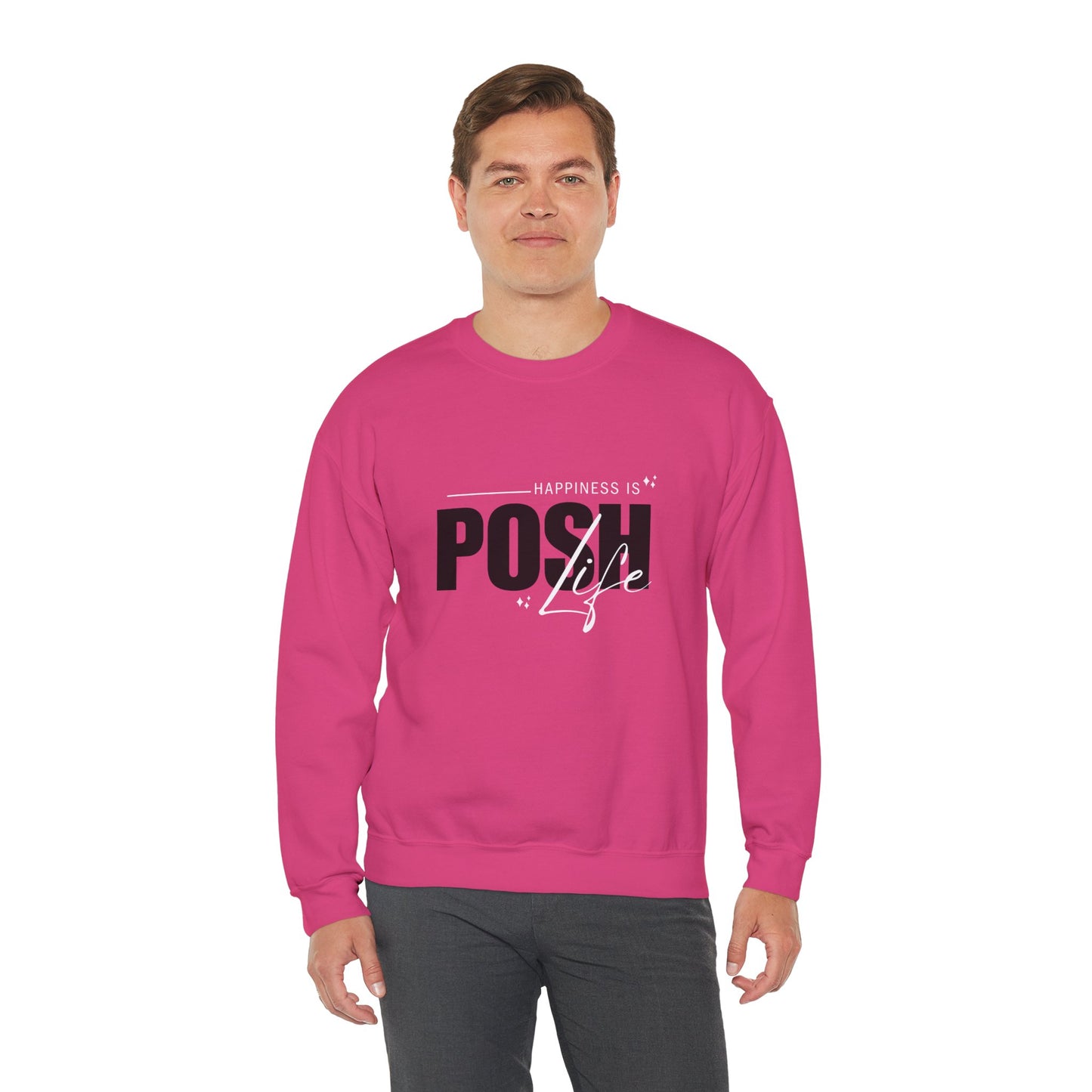 Posh Life Unisex Heavy Blend™ Crewneck Sweatshirt